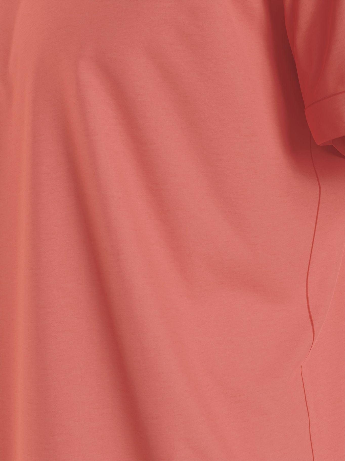 Polera Badge Turn Coral Calvin Klein-4