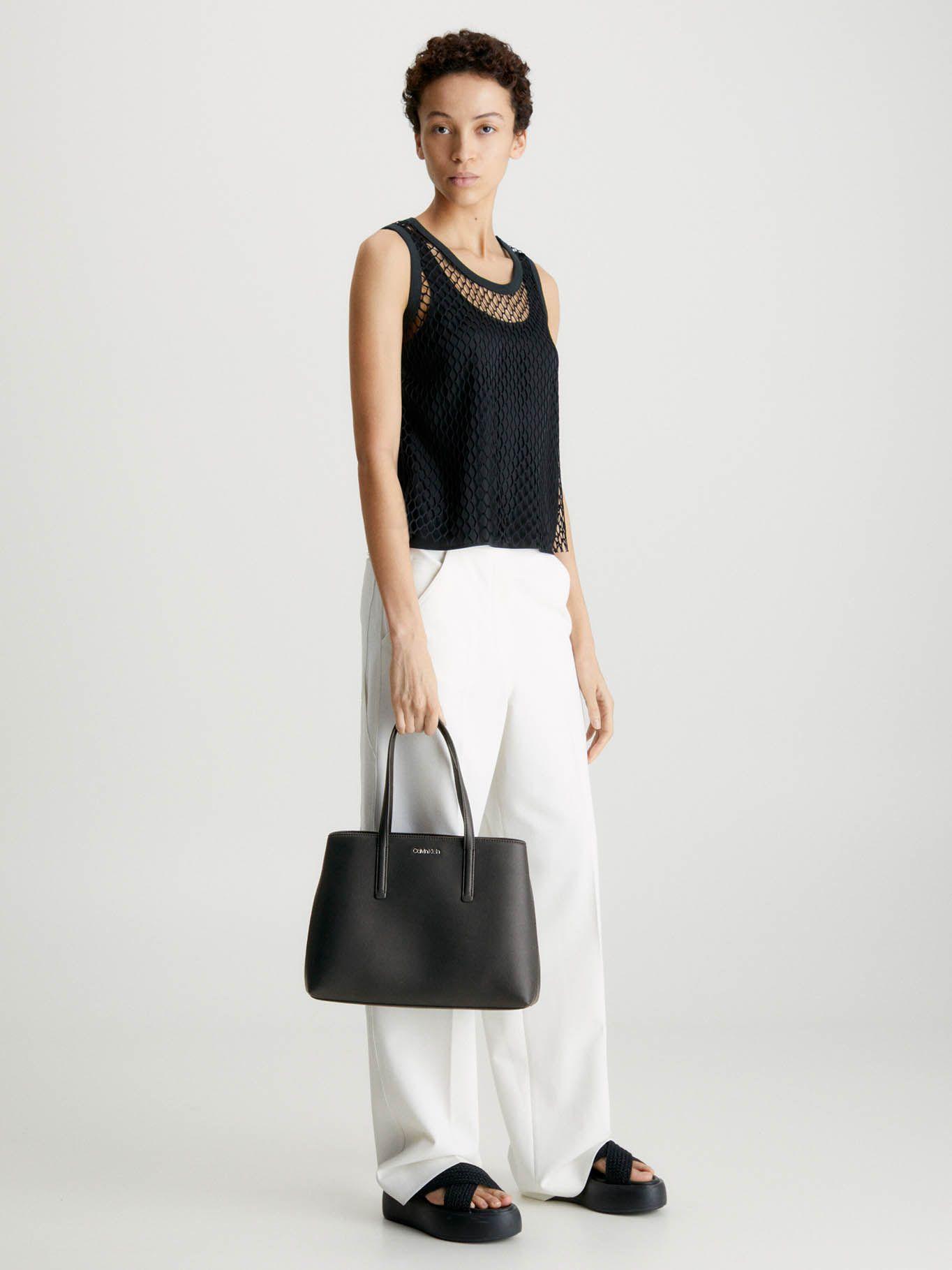 Bolso tote reciclado Negro Calvin Klein K60K610453-BAX-2