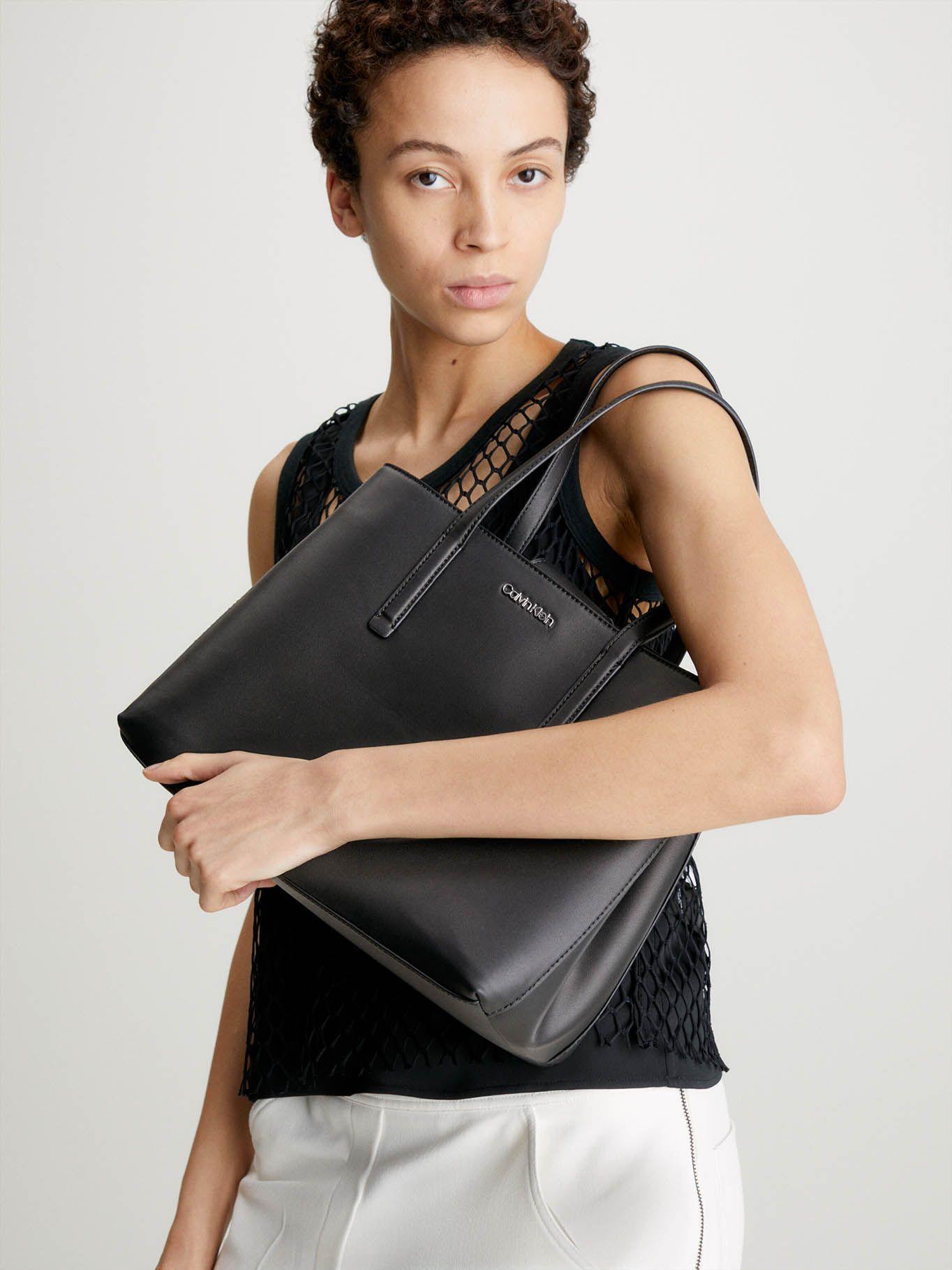 Bolso tote reciclado Negro Calvin Klein K60K610453-BAX-3