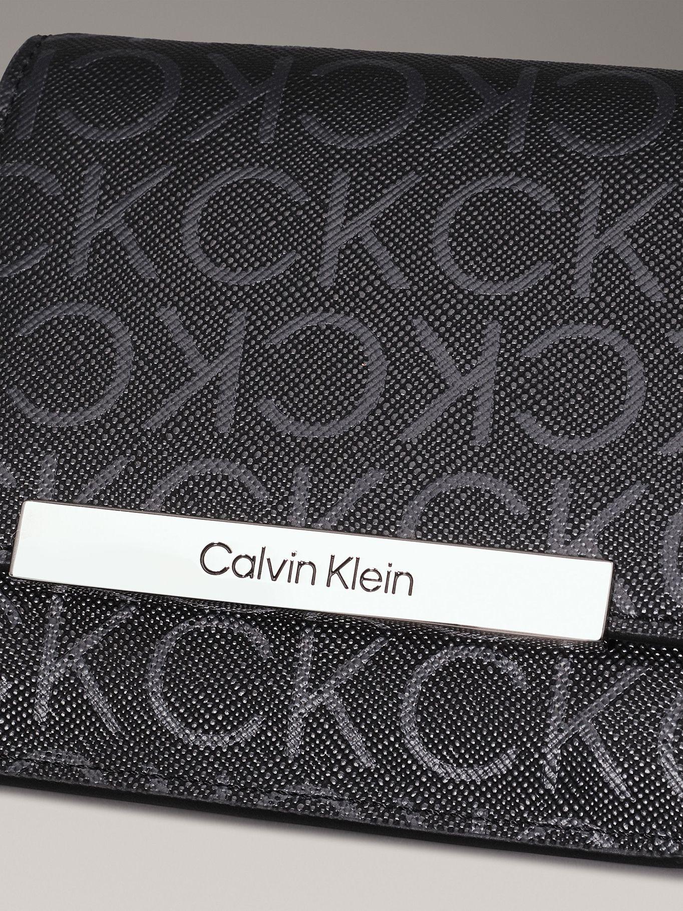 Billetera CK Linear Negro Calvin Klein-3