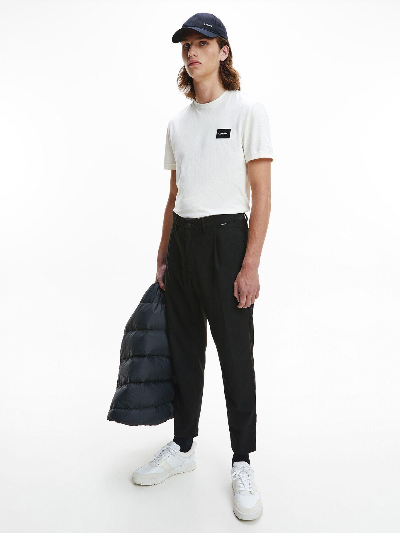 Polera Turn-Up Blanco Calvin Klein-1