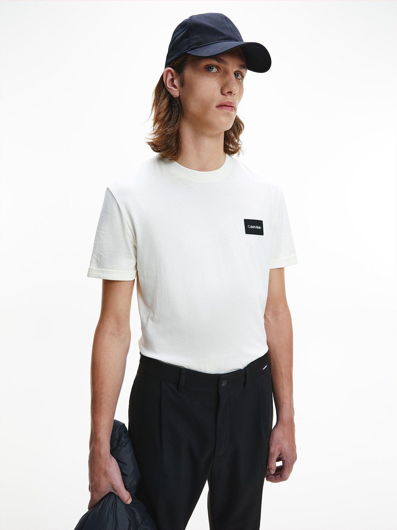 Polera Turn-Up Blanco Calvin Klein-0