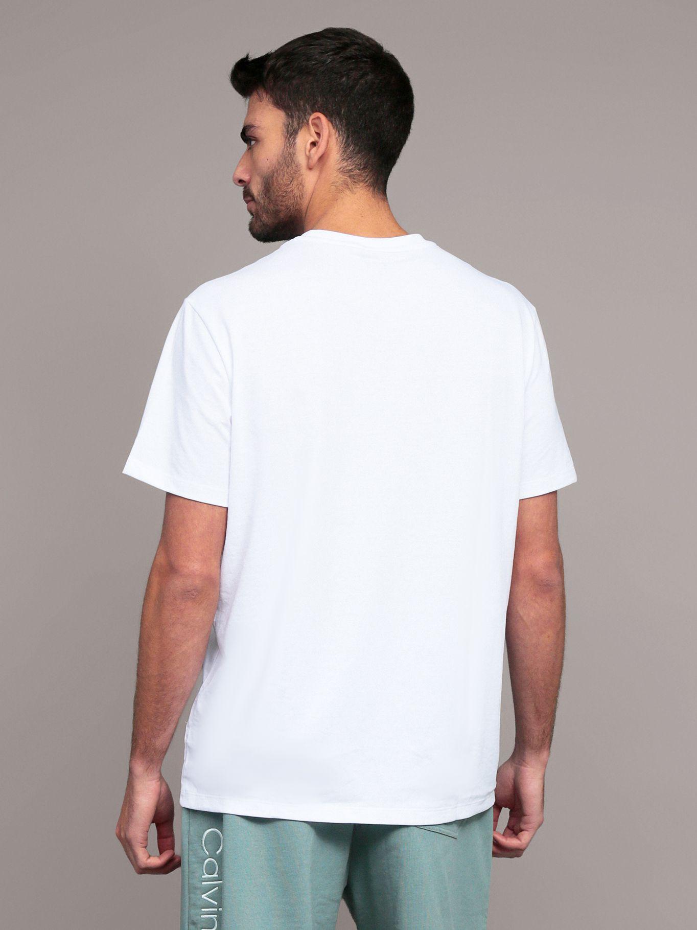 Polera Stripe Insert Blanco Calvin Klein-3