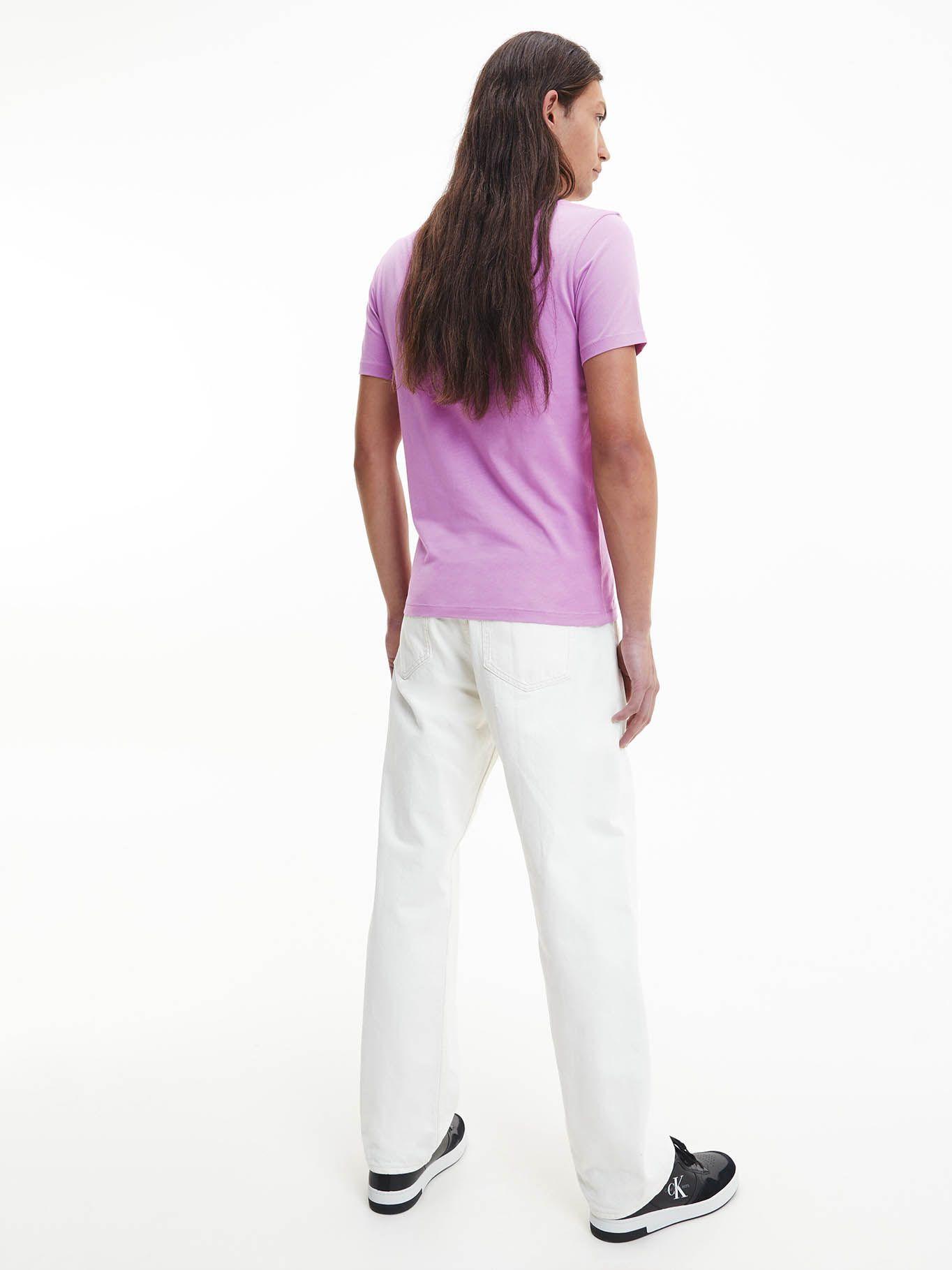 Camiseta con logo Violeta Calvin Klein J30J320806-VDR-2