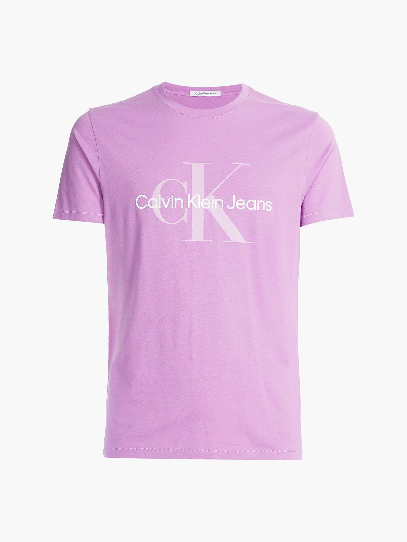 Camiseta con logo Violeta Calvin Klein J30J320806-VDR-5