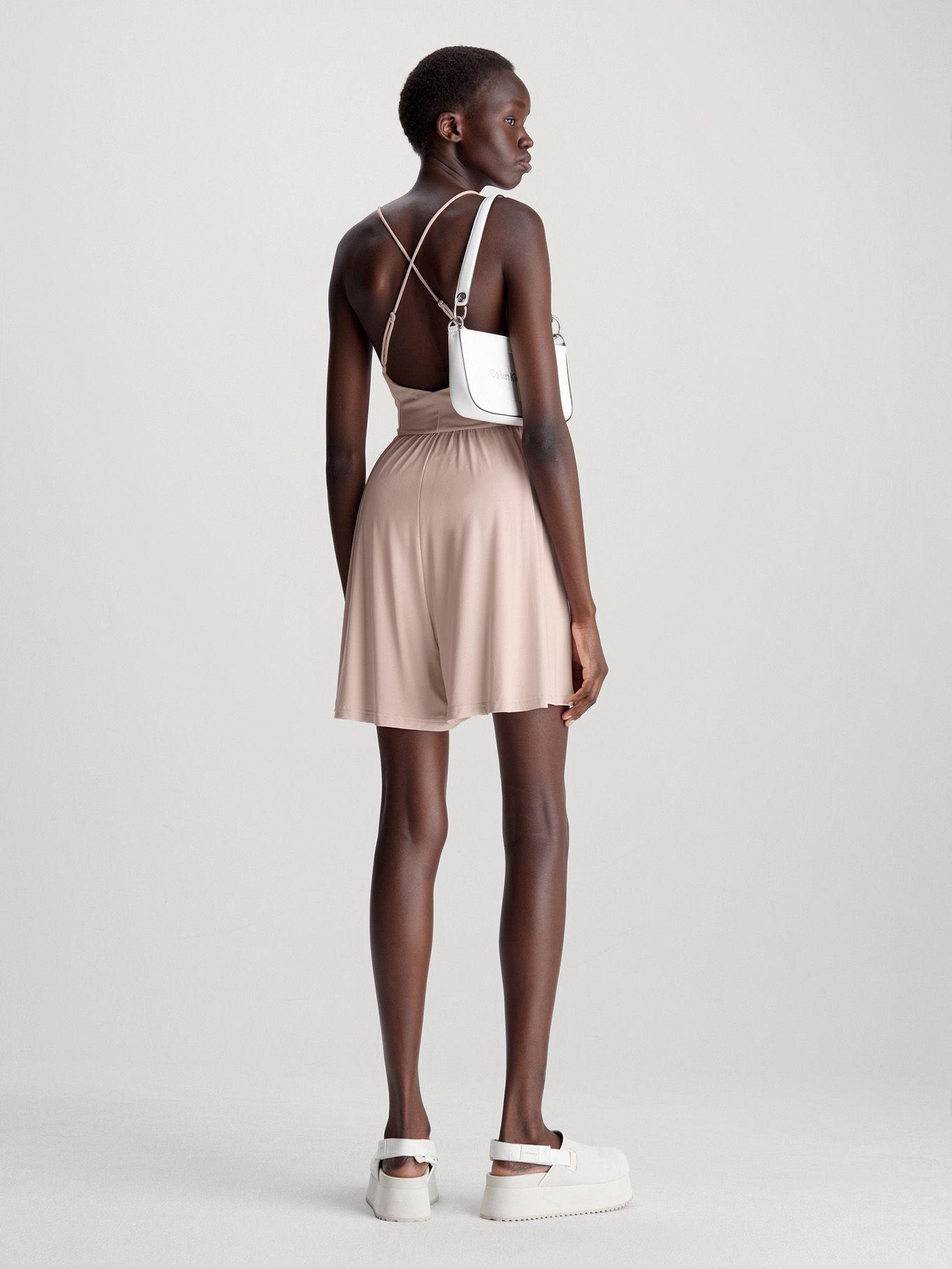 Vestido Modal Playsuit Rosado Calvin Klein-1