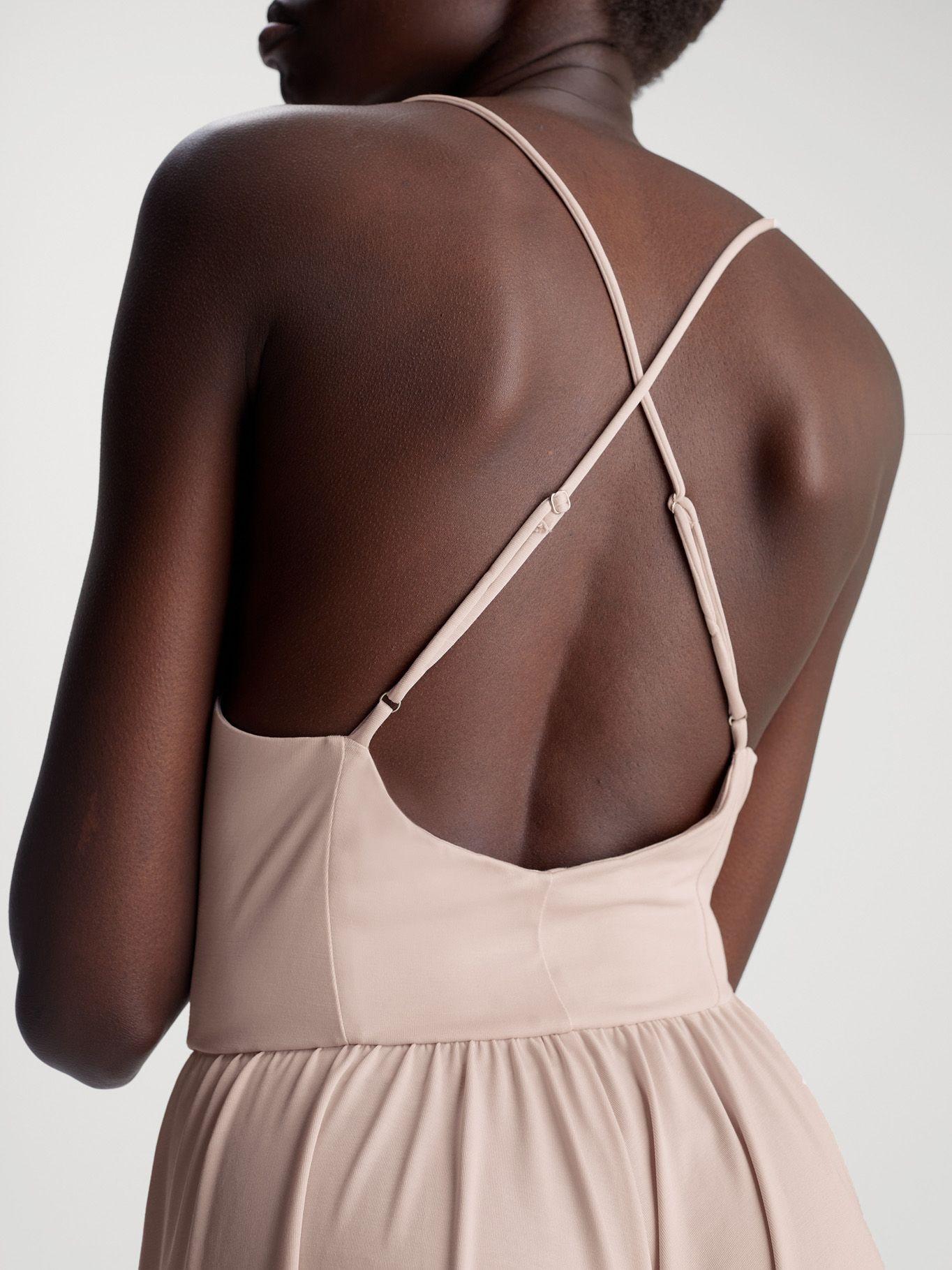 Vestido Modal Playsuit Rosado Calvin Klein-3