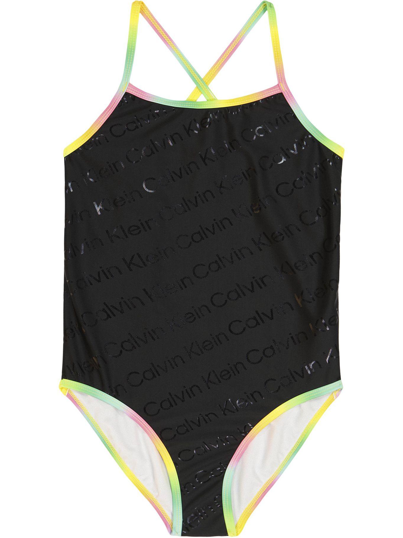 Traje de Baño Calvin Logo Negro Calvin Klein-0