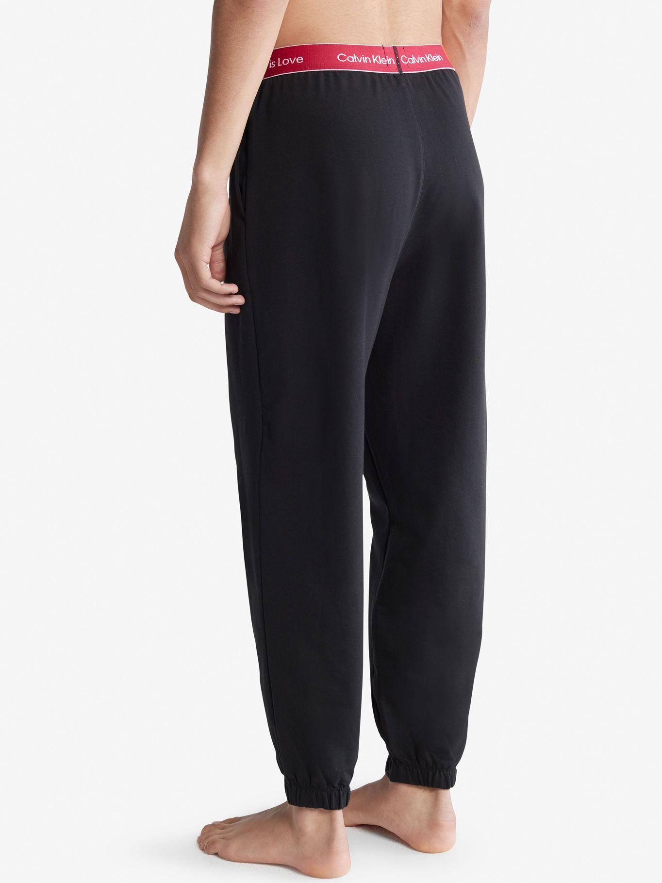 Jogger con logo Negro Calvin Klein-1