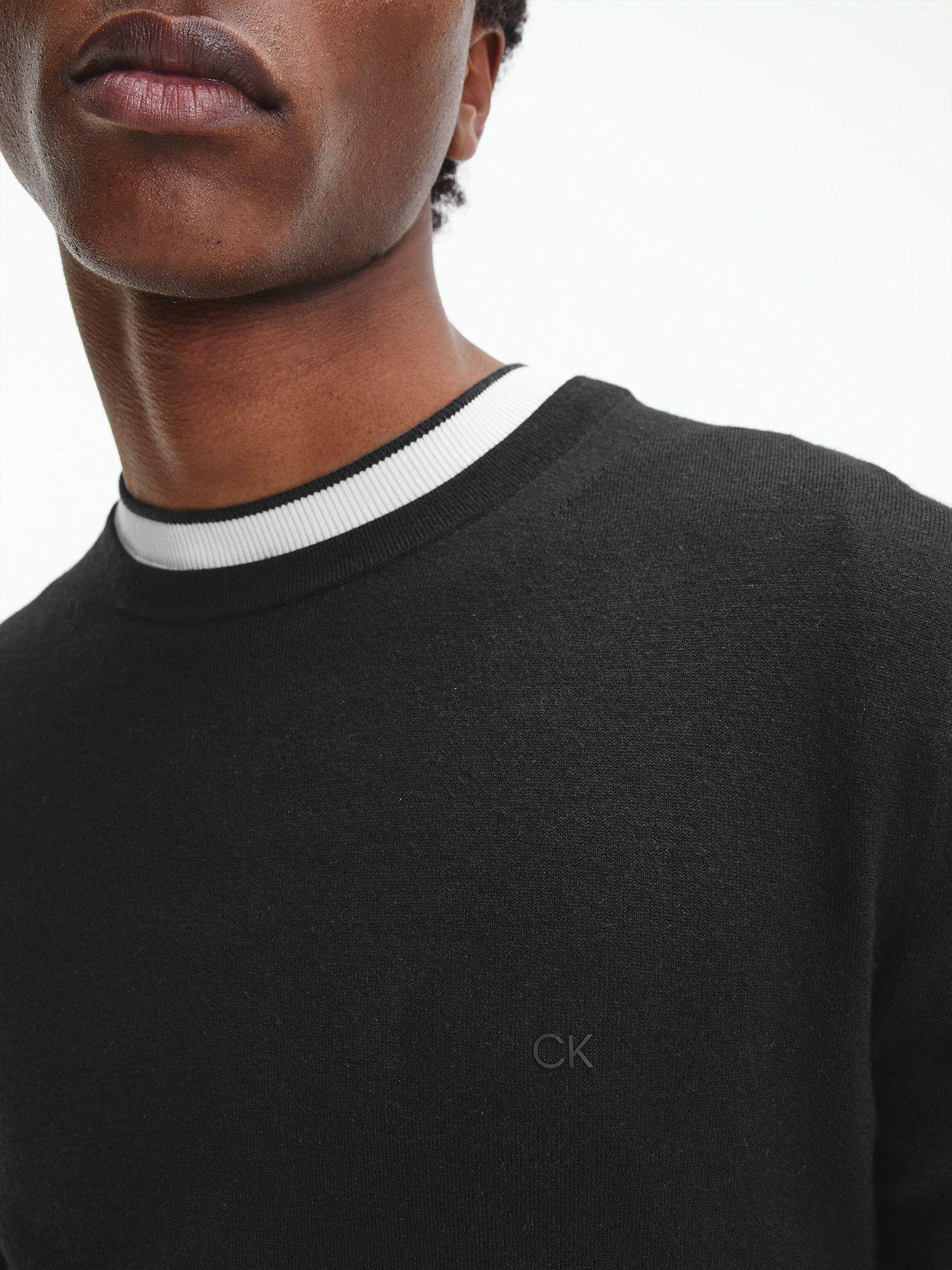 Suéter Essential Crew Neck Negro BEH Calvin Klein-3