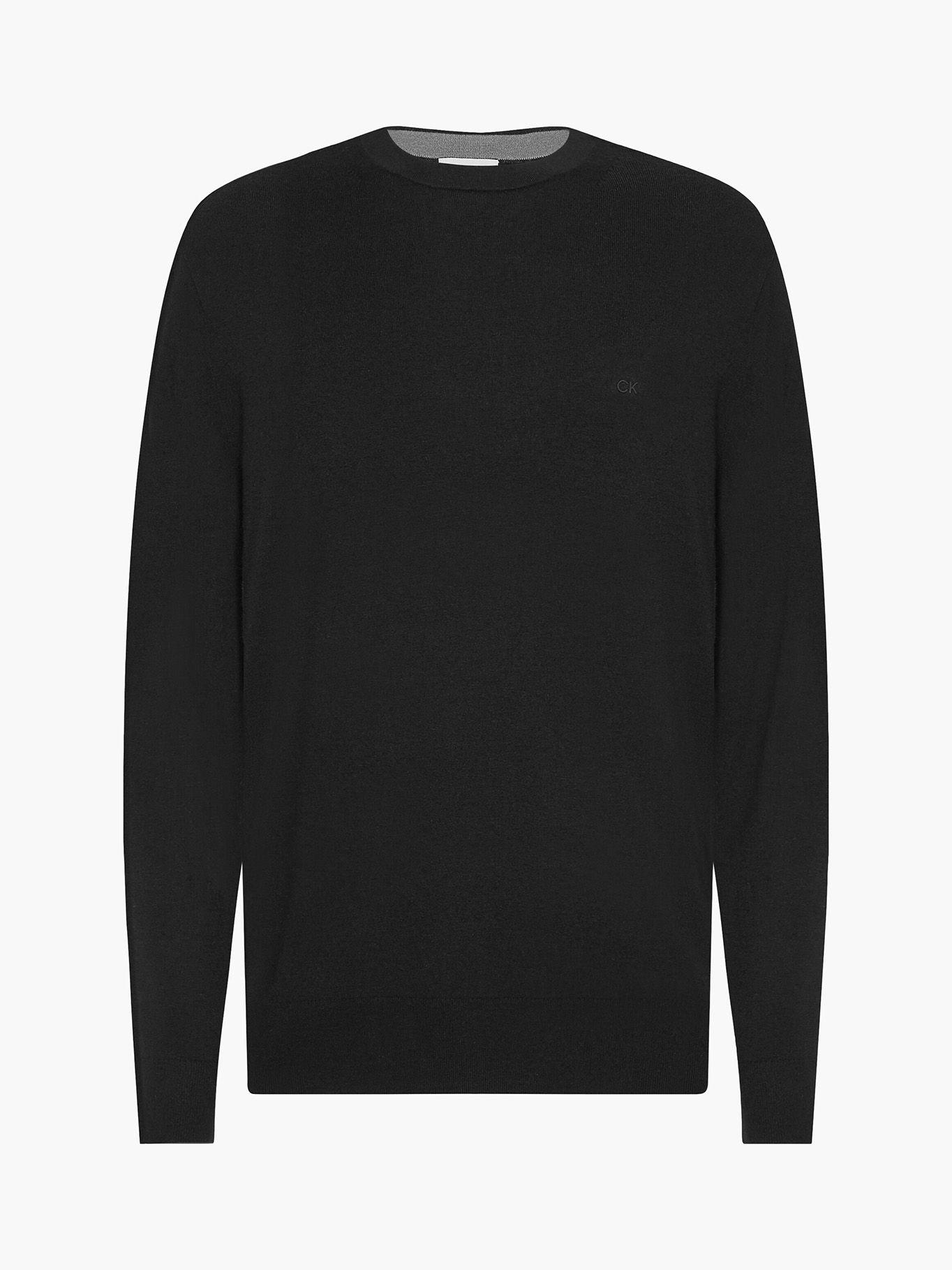 Suéter Essential Crew Neck Negro BEH Calvin Klein-4