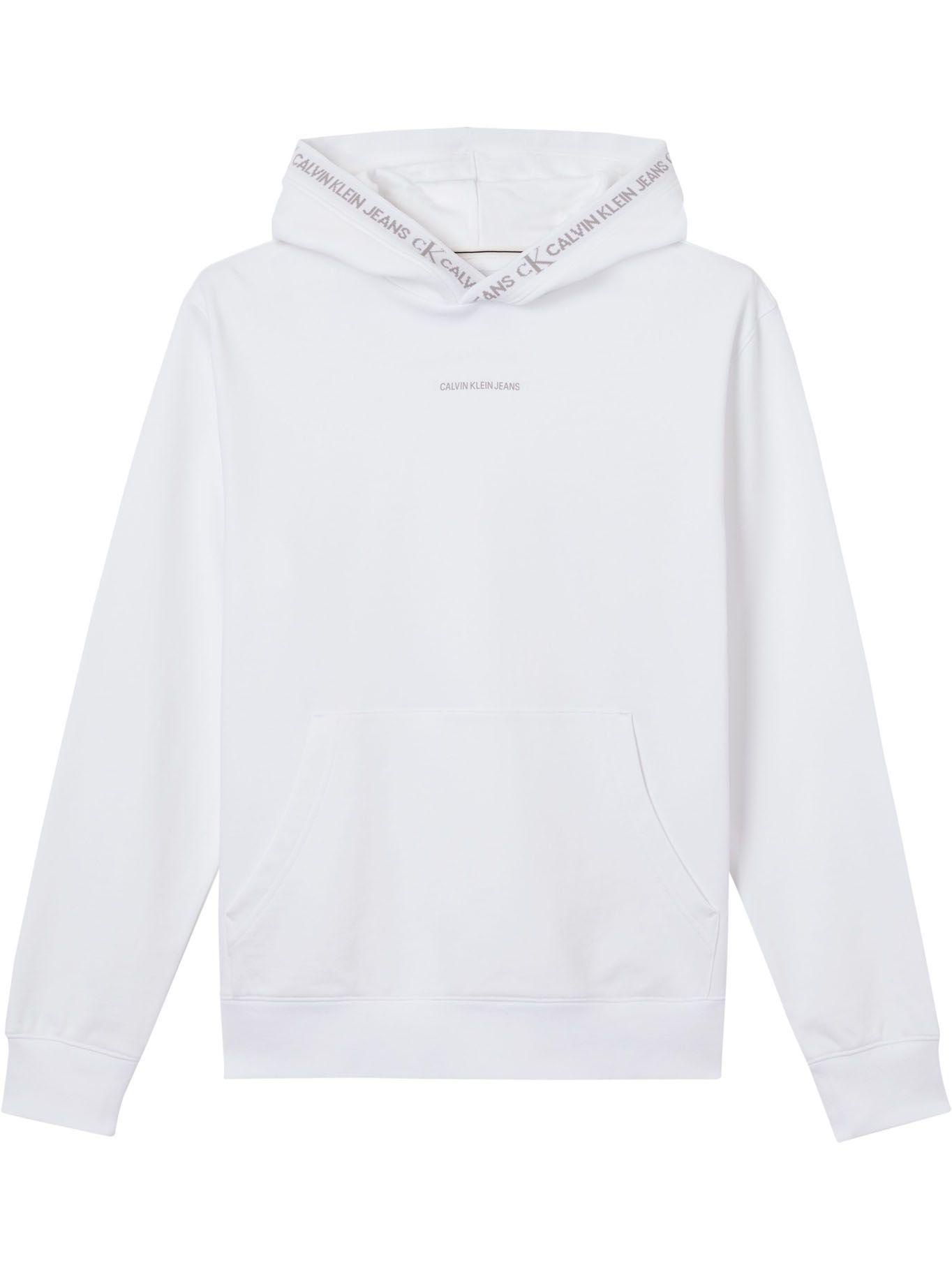 Polerón Hoddie Logo Jacquard Blanco Calvin Klein-0
