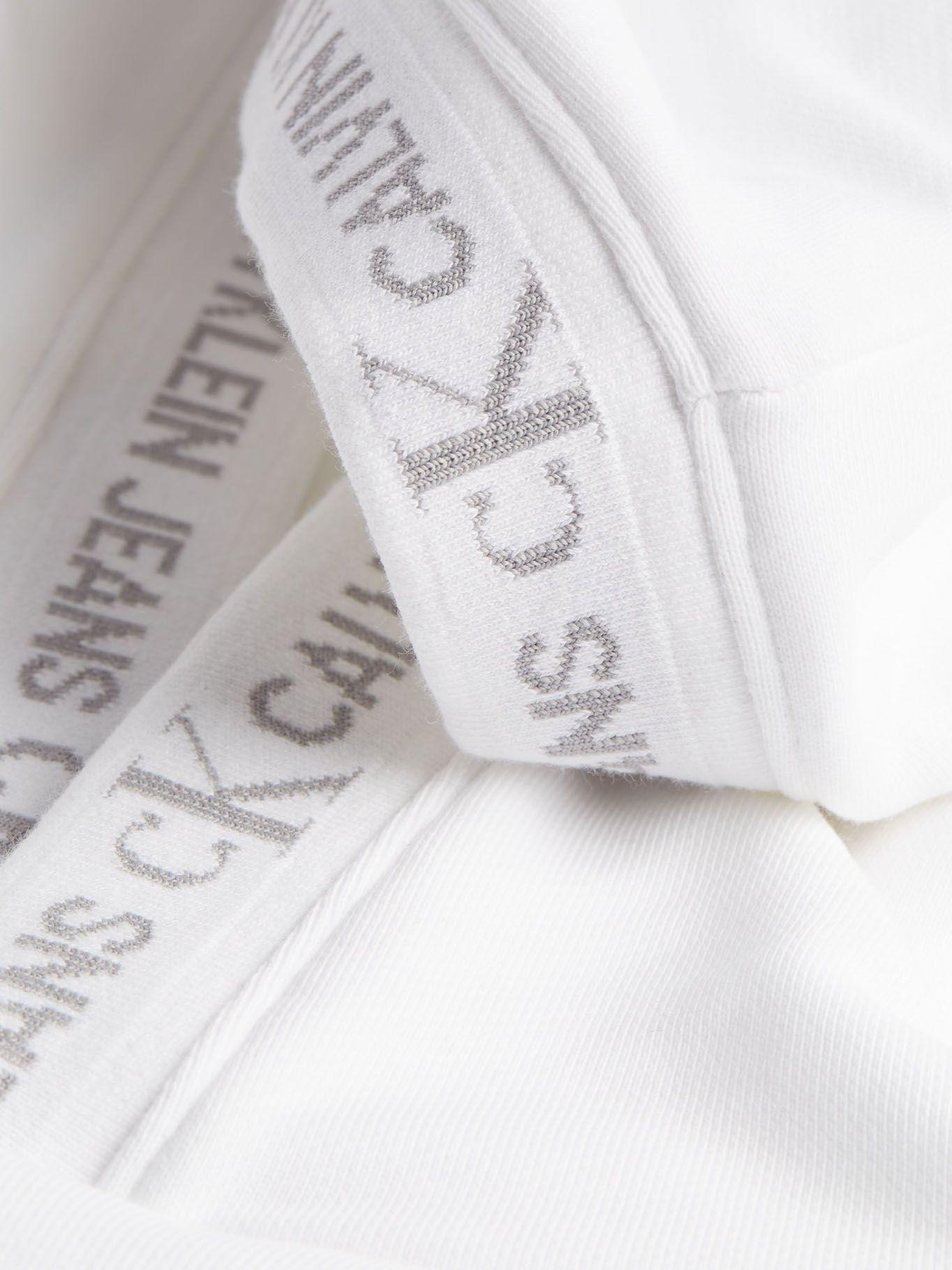 Polerón Hoddie Logo Jacquard Blanco Calvin Klein-1