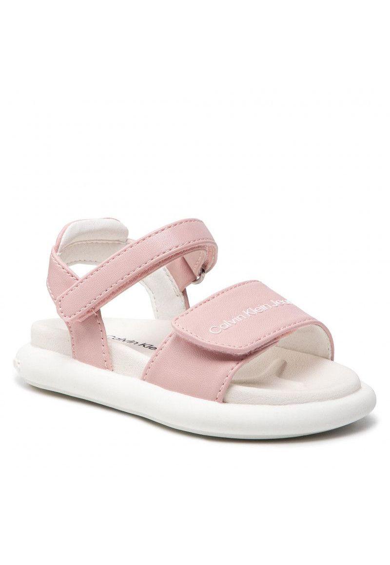 Sandalia Velcro Silver Rosado Calvin Klein-0