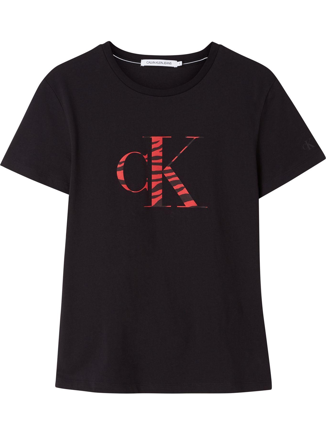 Polera Zebra Ck  Negro Calvin Klein-3