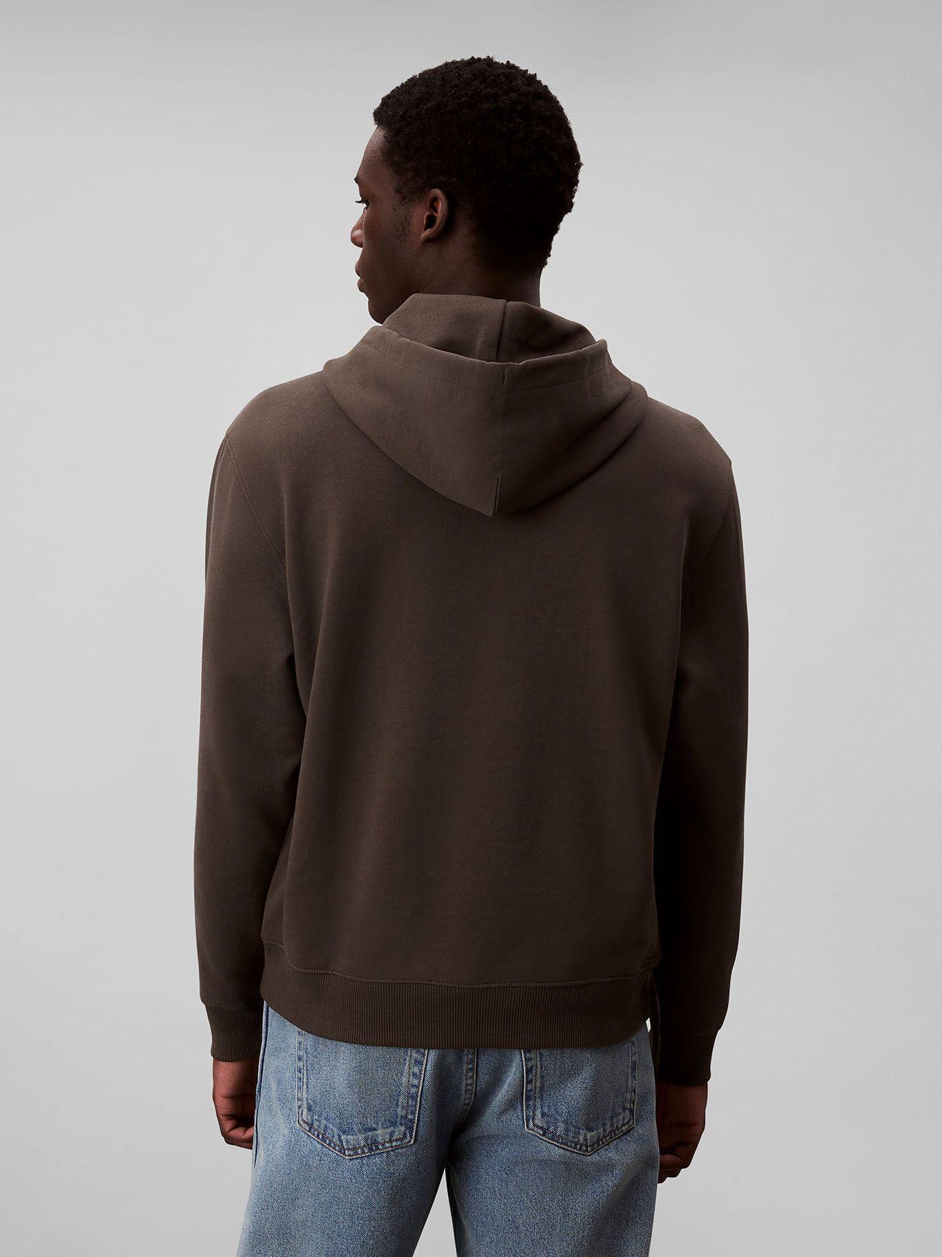 Polerón con Gorro y Logo Gris Calvin Klein-2