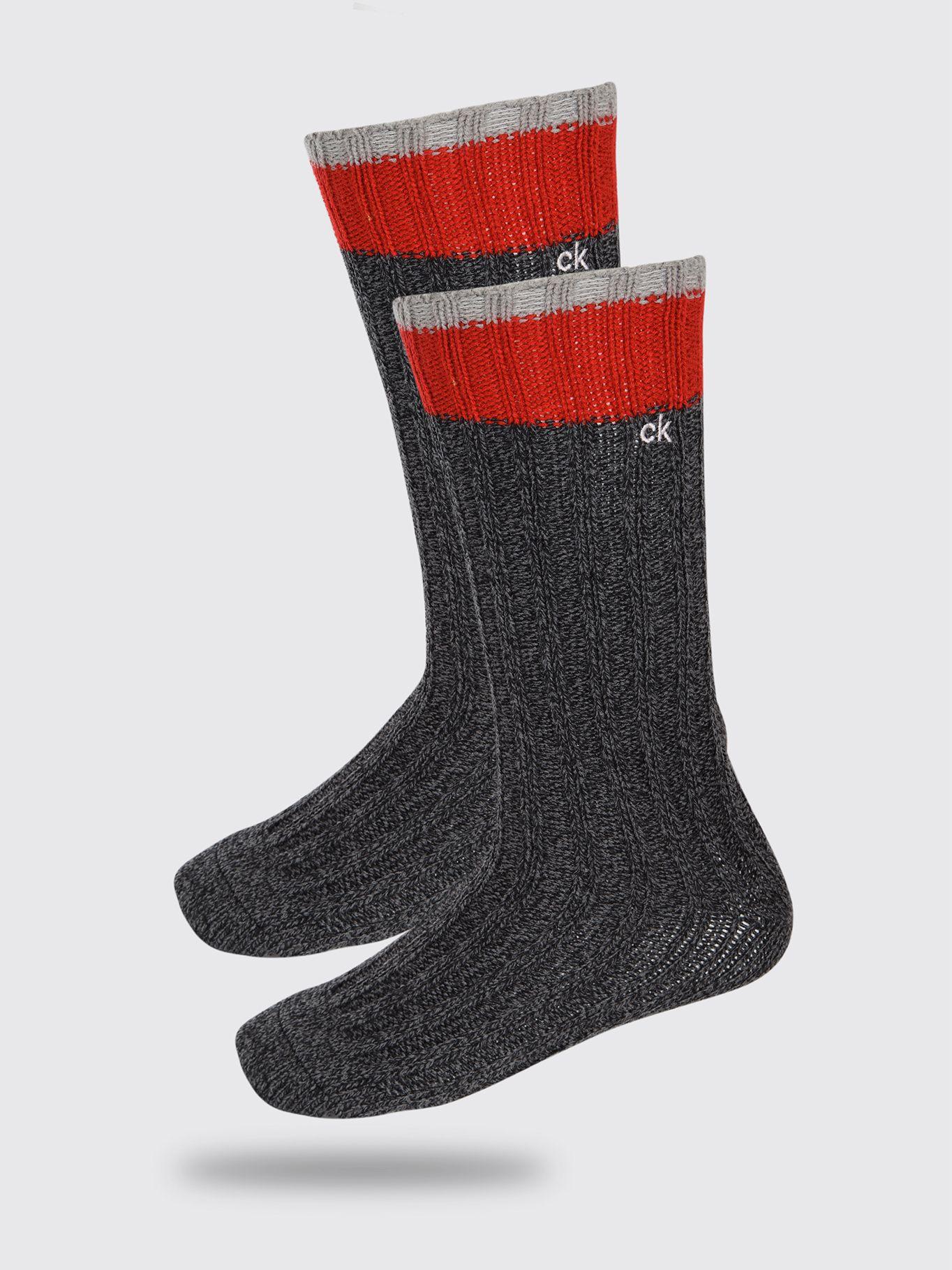 Calcetines Blocked Negro Calvin Klein-0