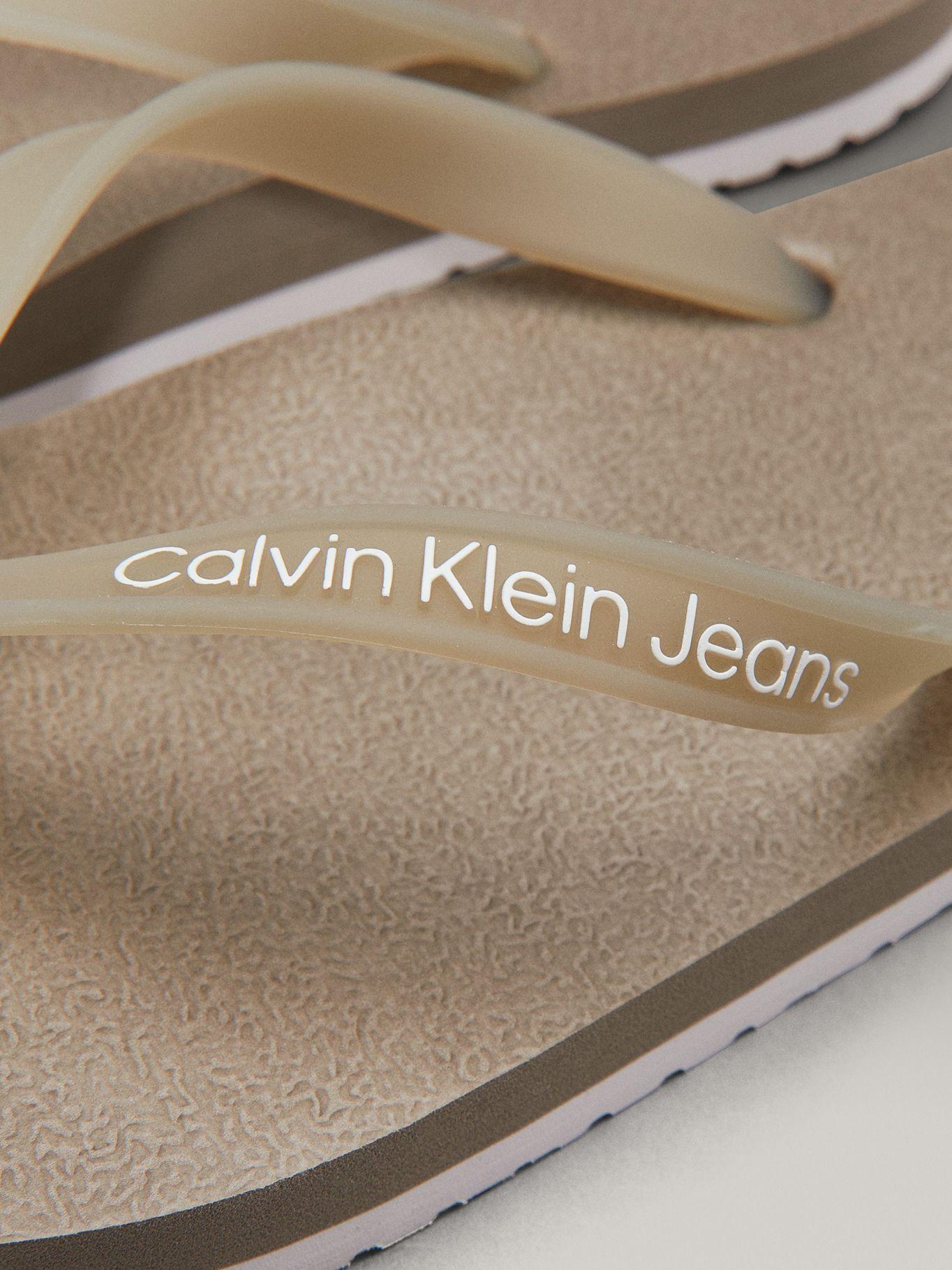 Sandalias Classic con Logo Beige Calvin Klein-6