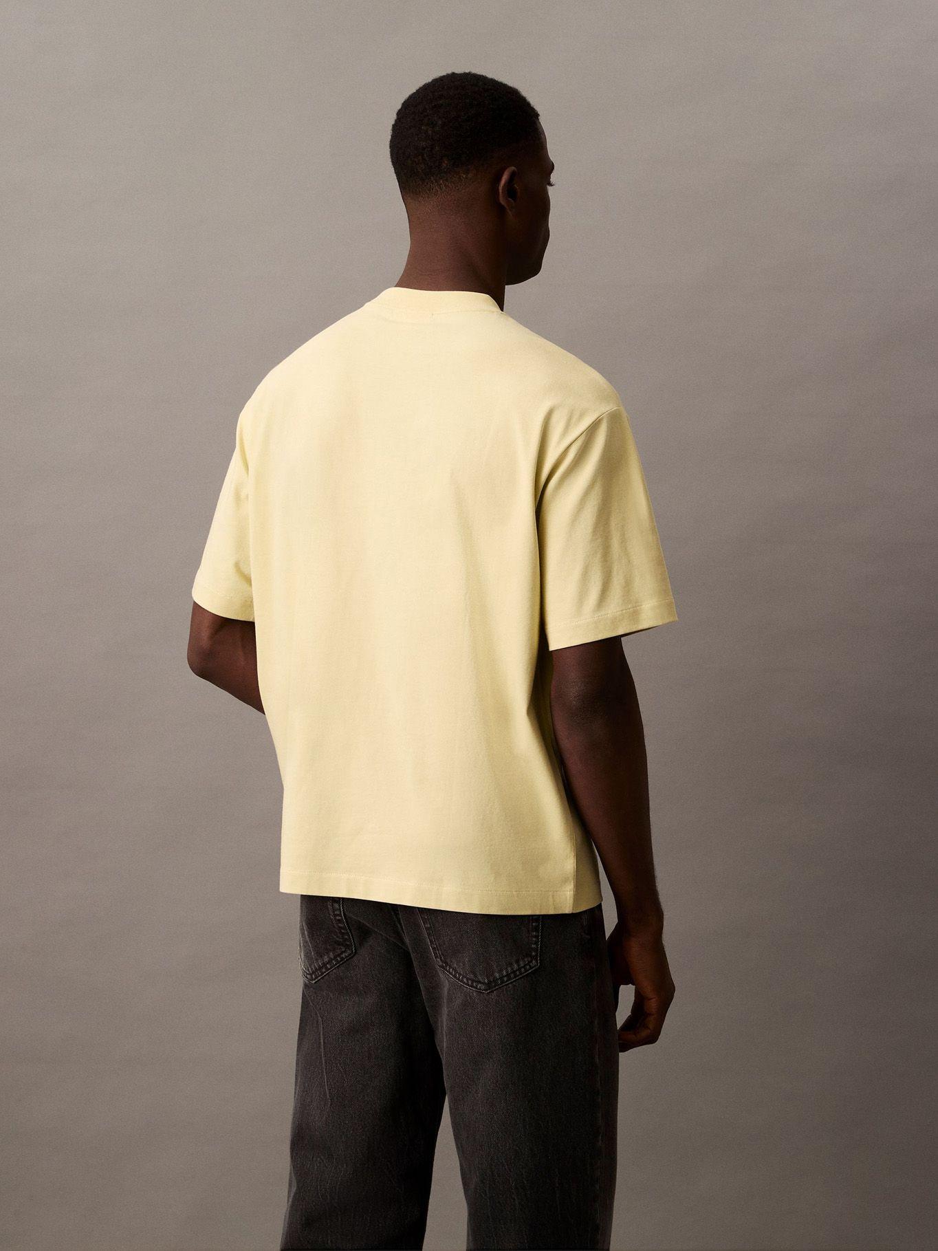 Polera Relaxed y Monograma Archive Verde Calvin Klein-2