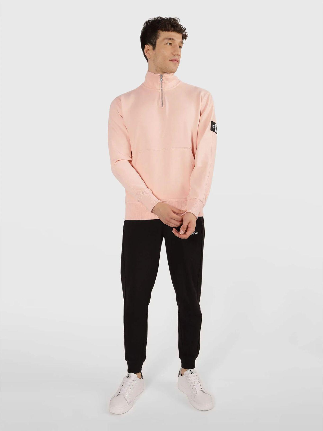 Polerón Badge Half  Rosado Calvin Klein-1