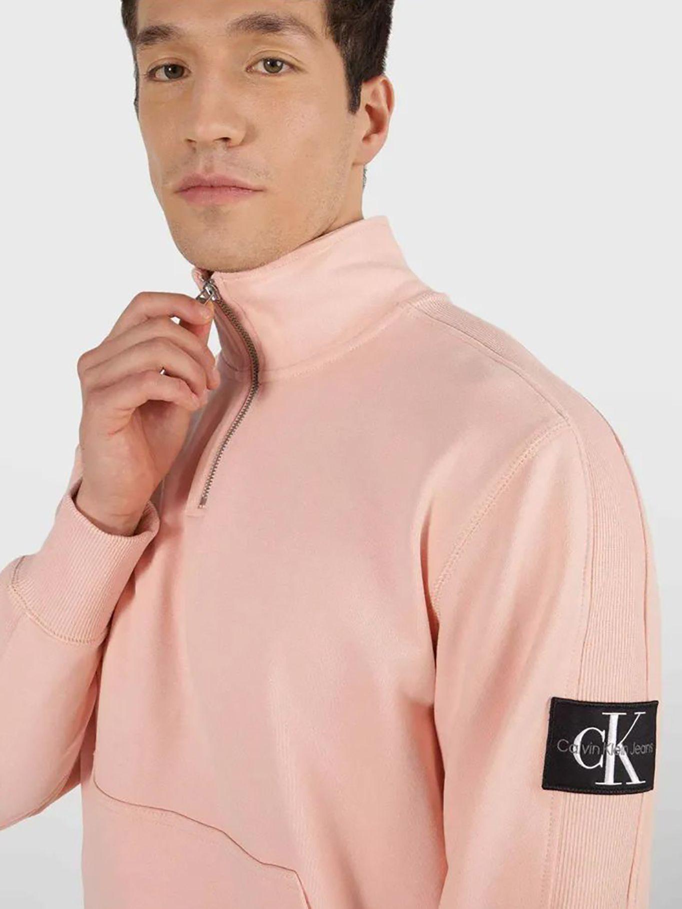 Polerón Badge Half  Rosado Calvin Klein-3