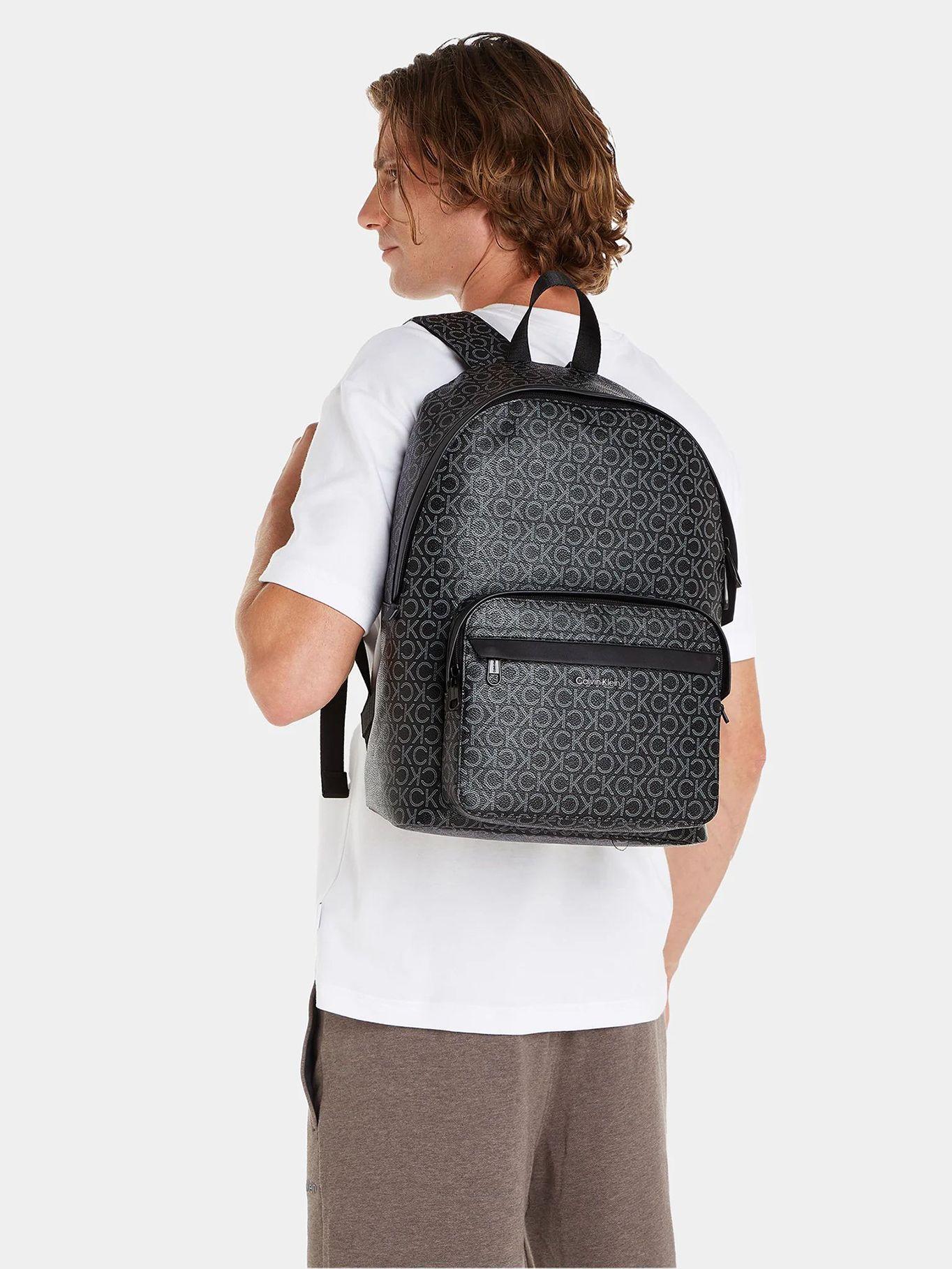 Mochila Ck Must Campus Mono Negro Calvin Klein-3