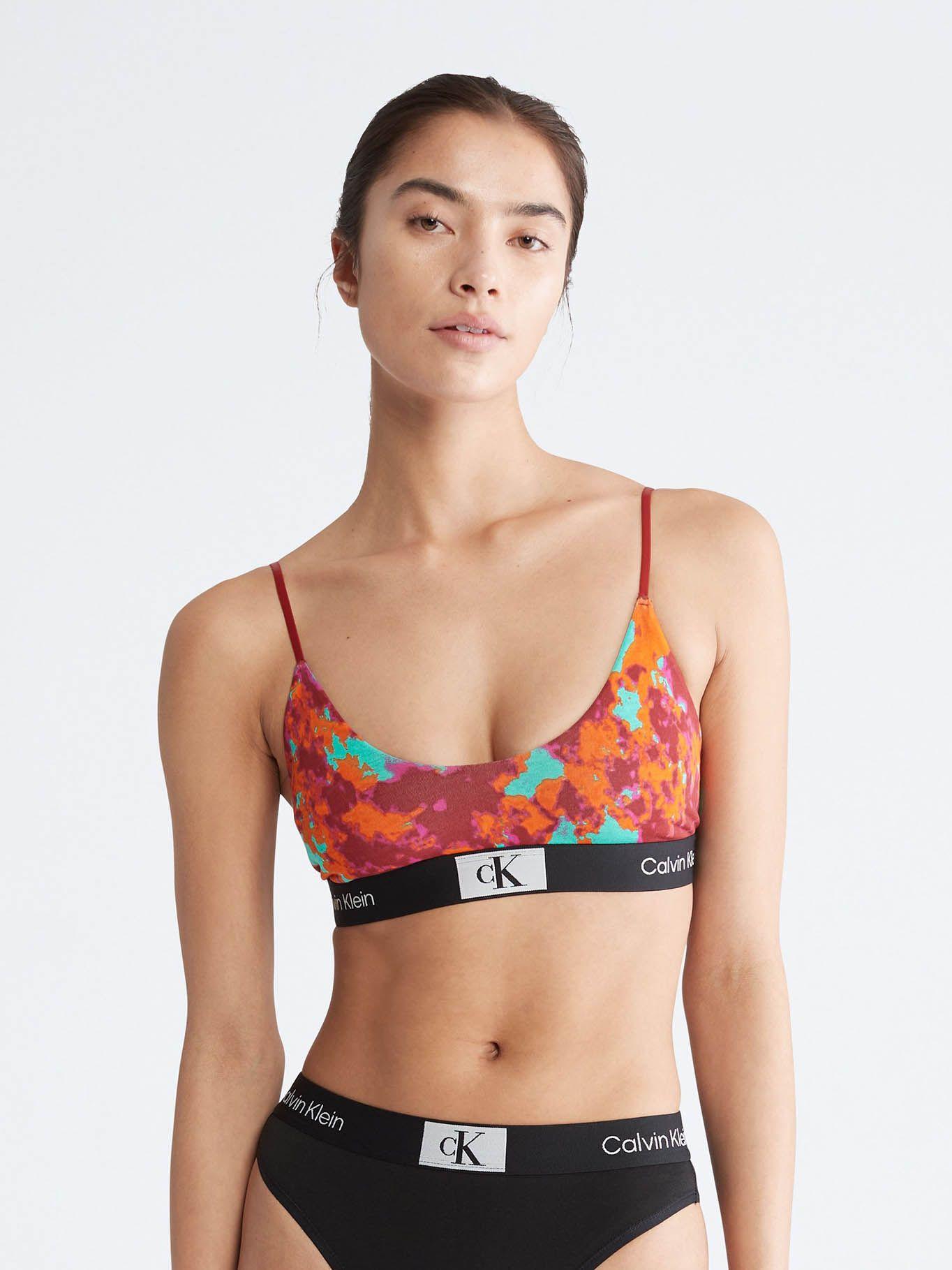 Bralette sin forro Multicolor Calvin Klein QF7216-322-0