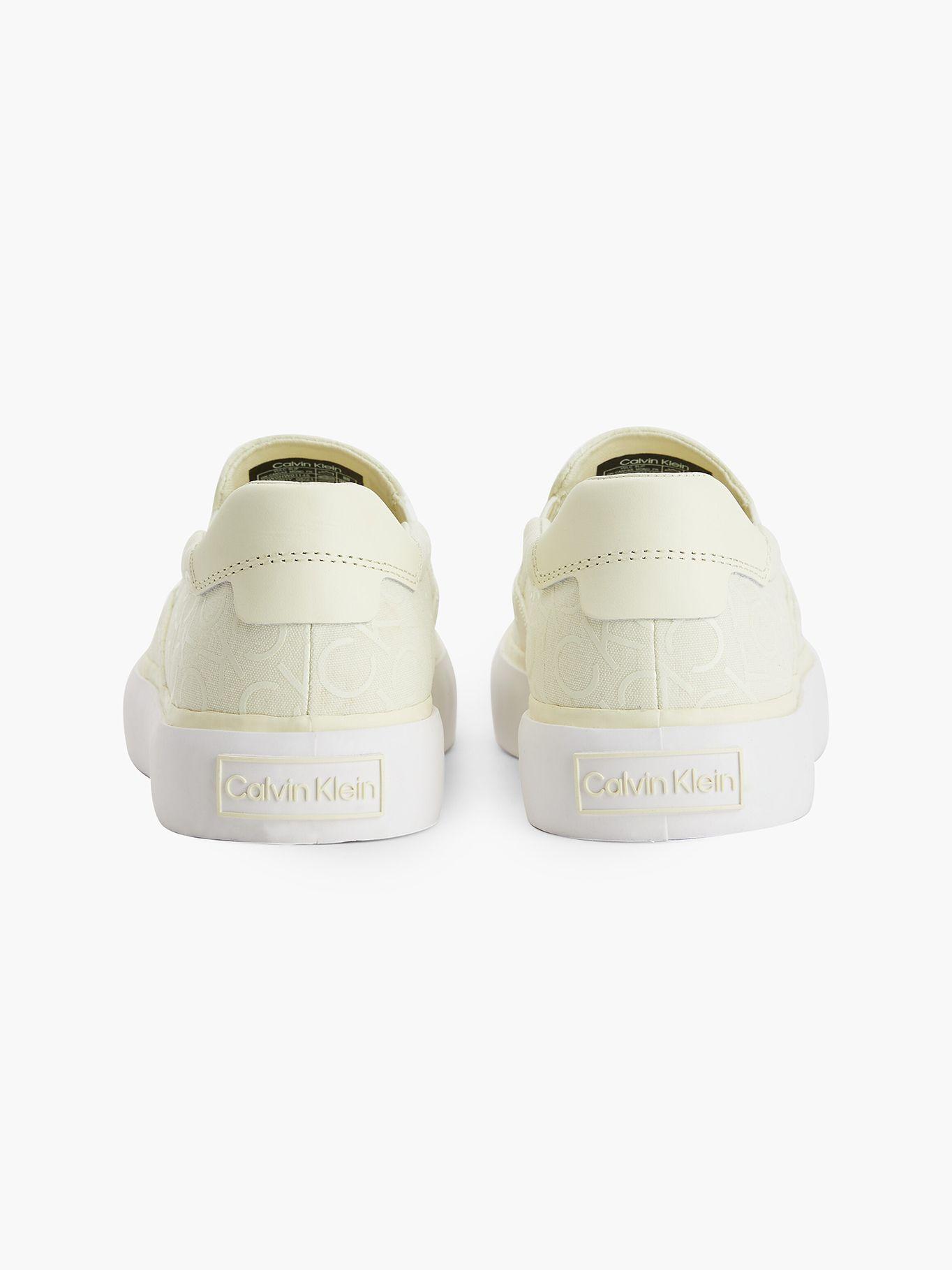 Zapatilla Slip-On Plimsolls Amarillo Calvin Klein-1