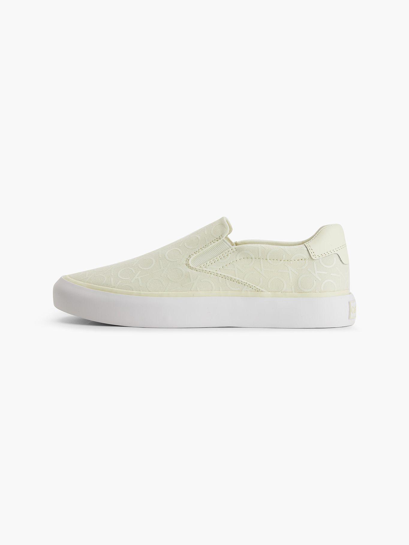 Zapatilla Slip-On Plimsolls Amarillo Calvin Klein-5