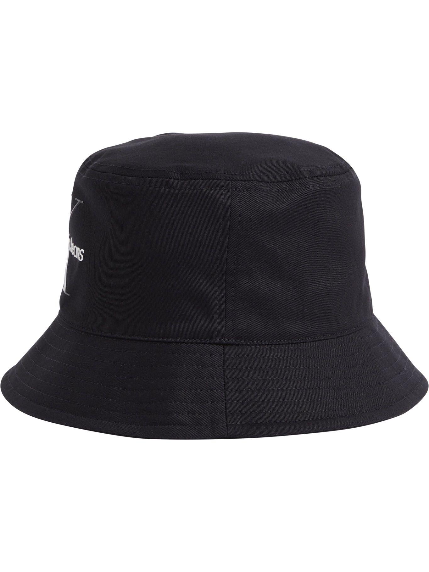 Gorro de pescador de algodón orgánico Negro Calvin Klein K60K610715-0GN-1
