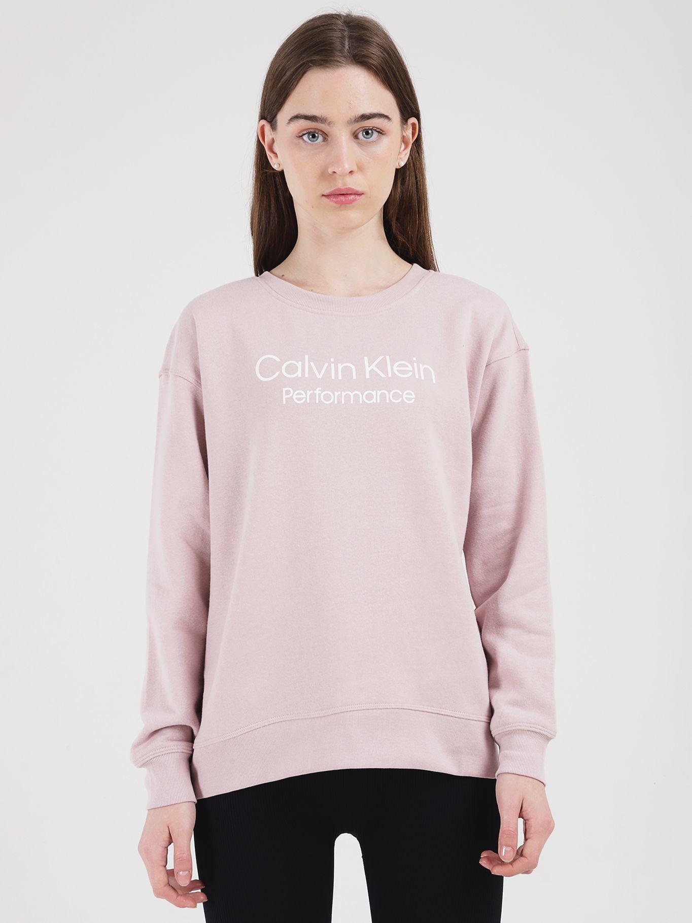 Polerón Stacked Logo Rosa Calvin Klein-0