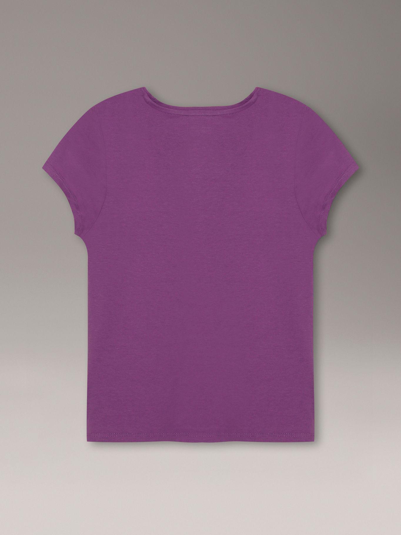 Polera  Flip Ck Morado Calvin Klein-1