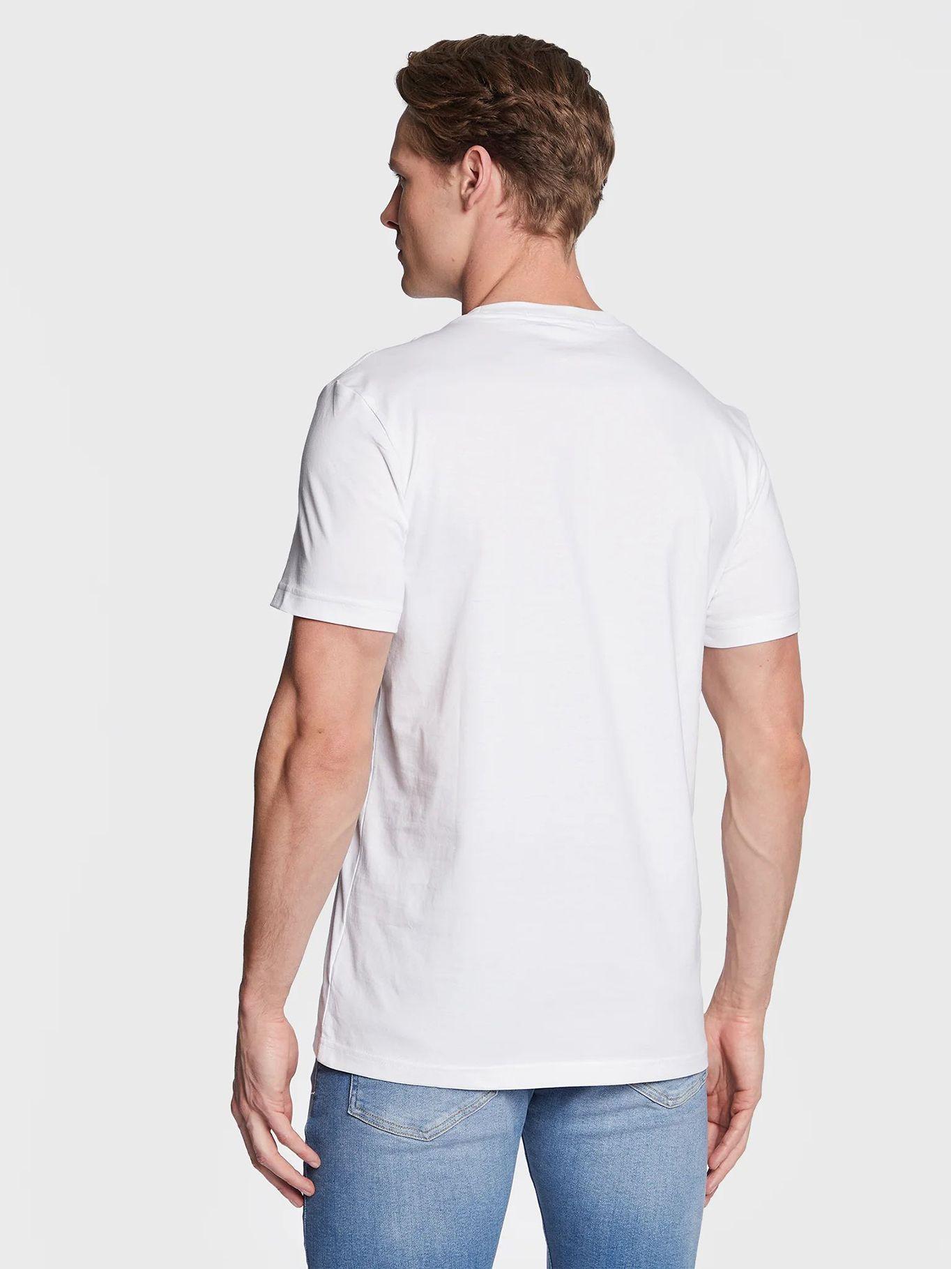 Camiseta informal con logo Blanco Calvin Klein-2