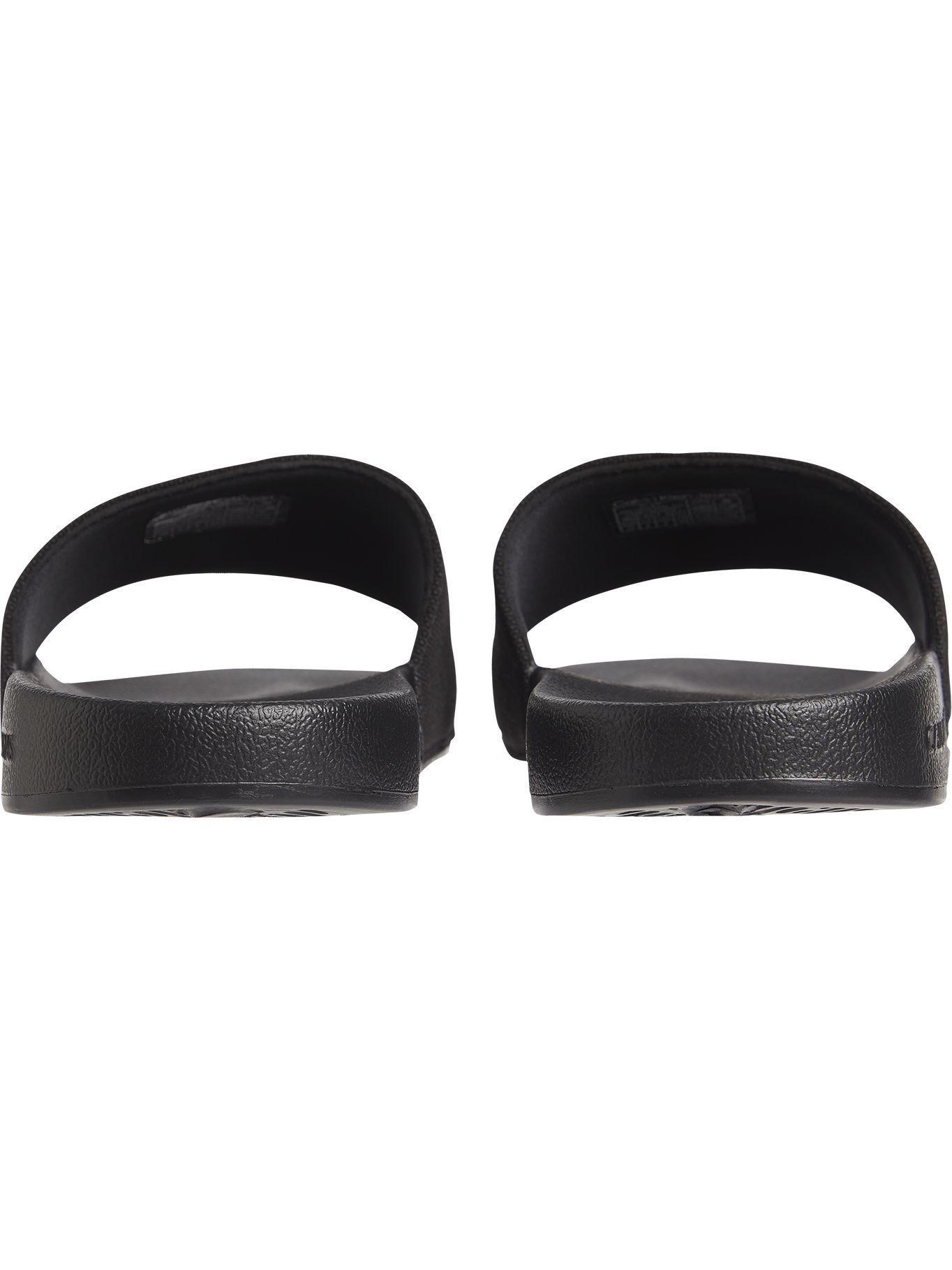Sandalia Slide Monogram Negro Calvin Klein-1