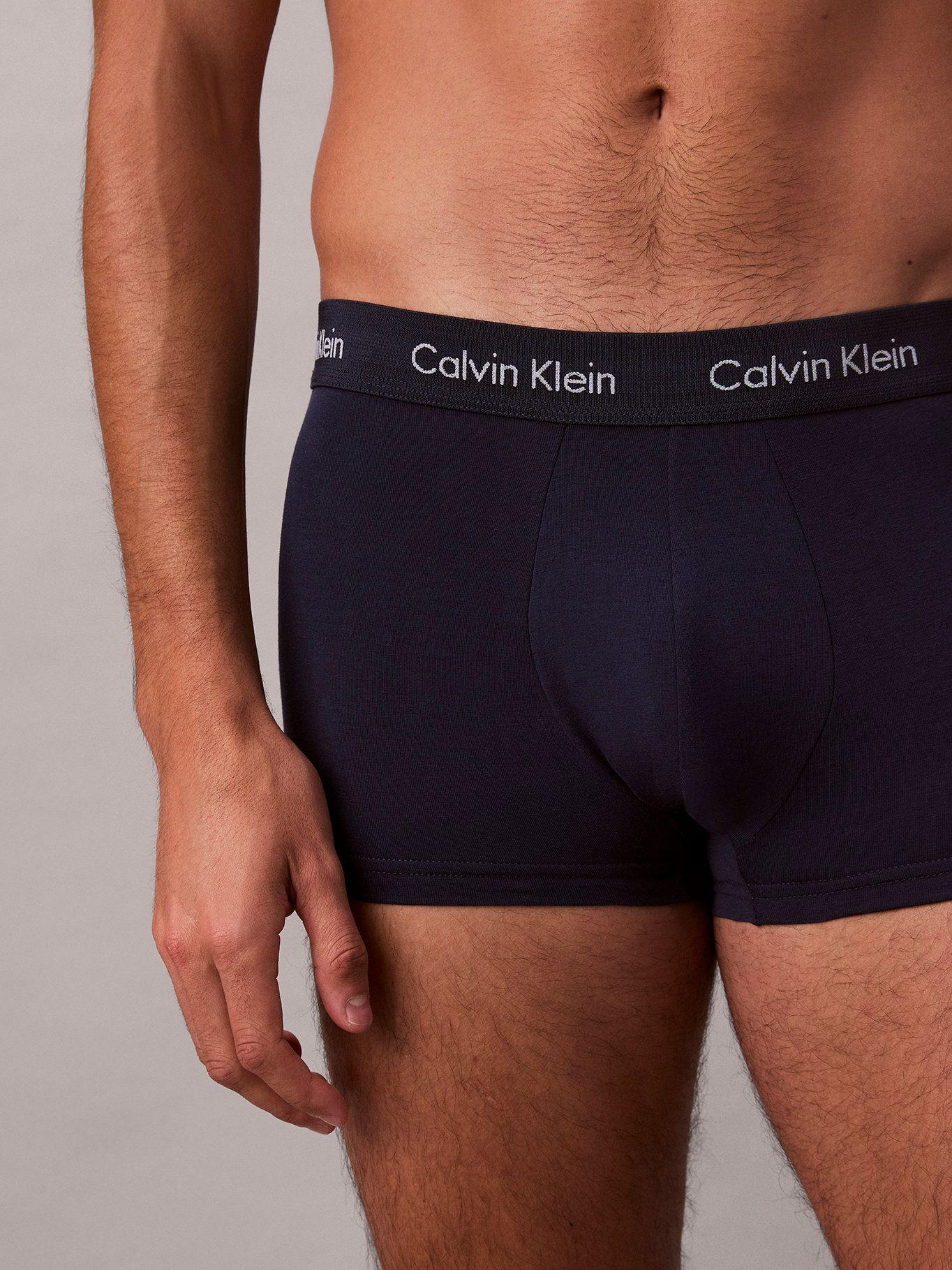 Pack 3 Bóxers Low Rise Trunk Stretch Multicolor Calvin Klein-5
