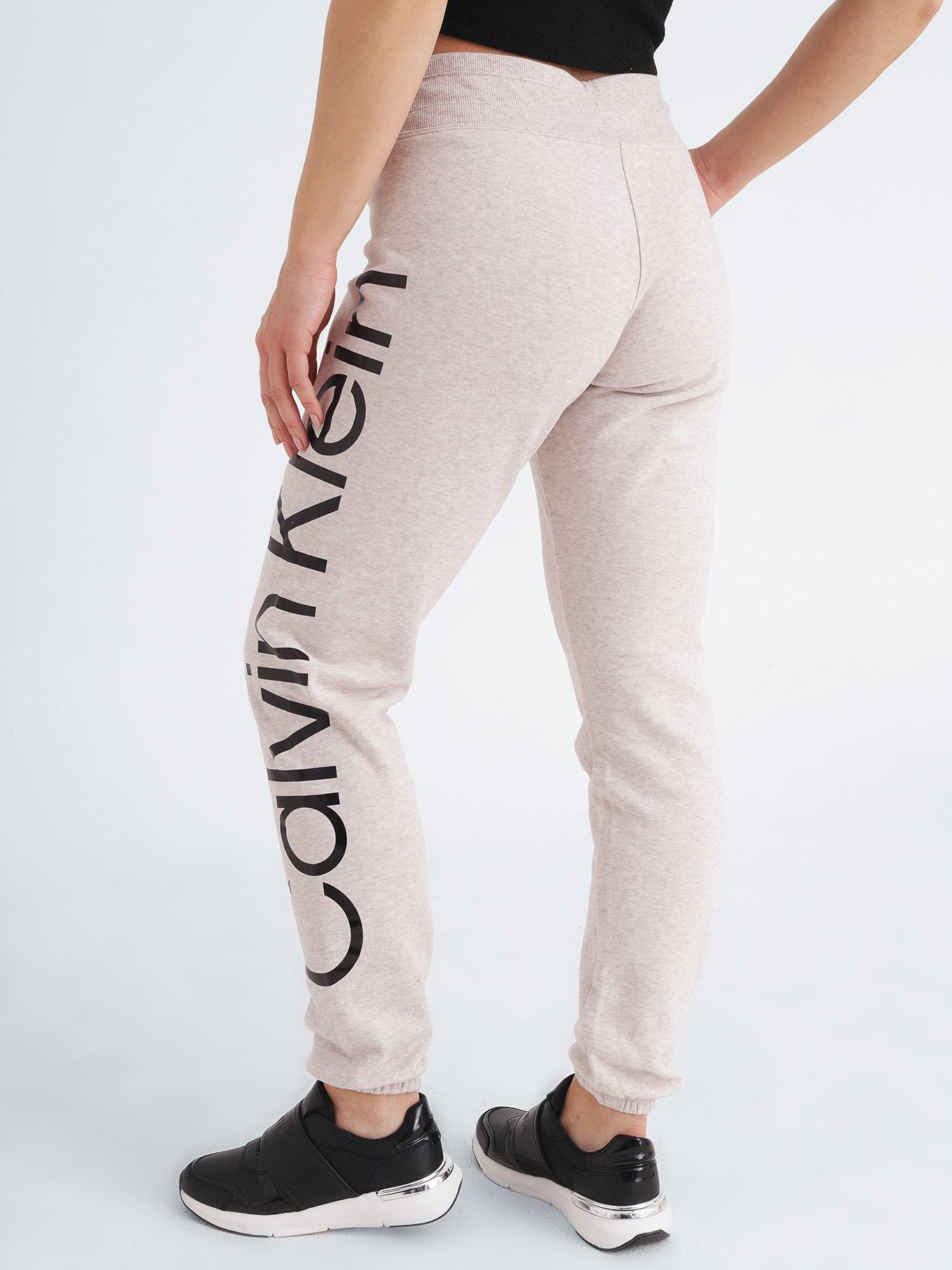 Jogger Slim Fit Sweatpan Blanco Calvin Klein-1