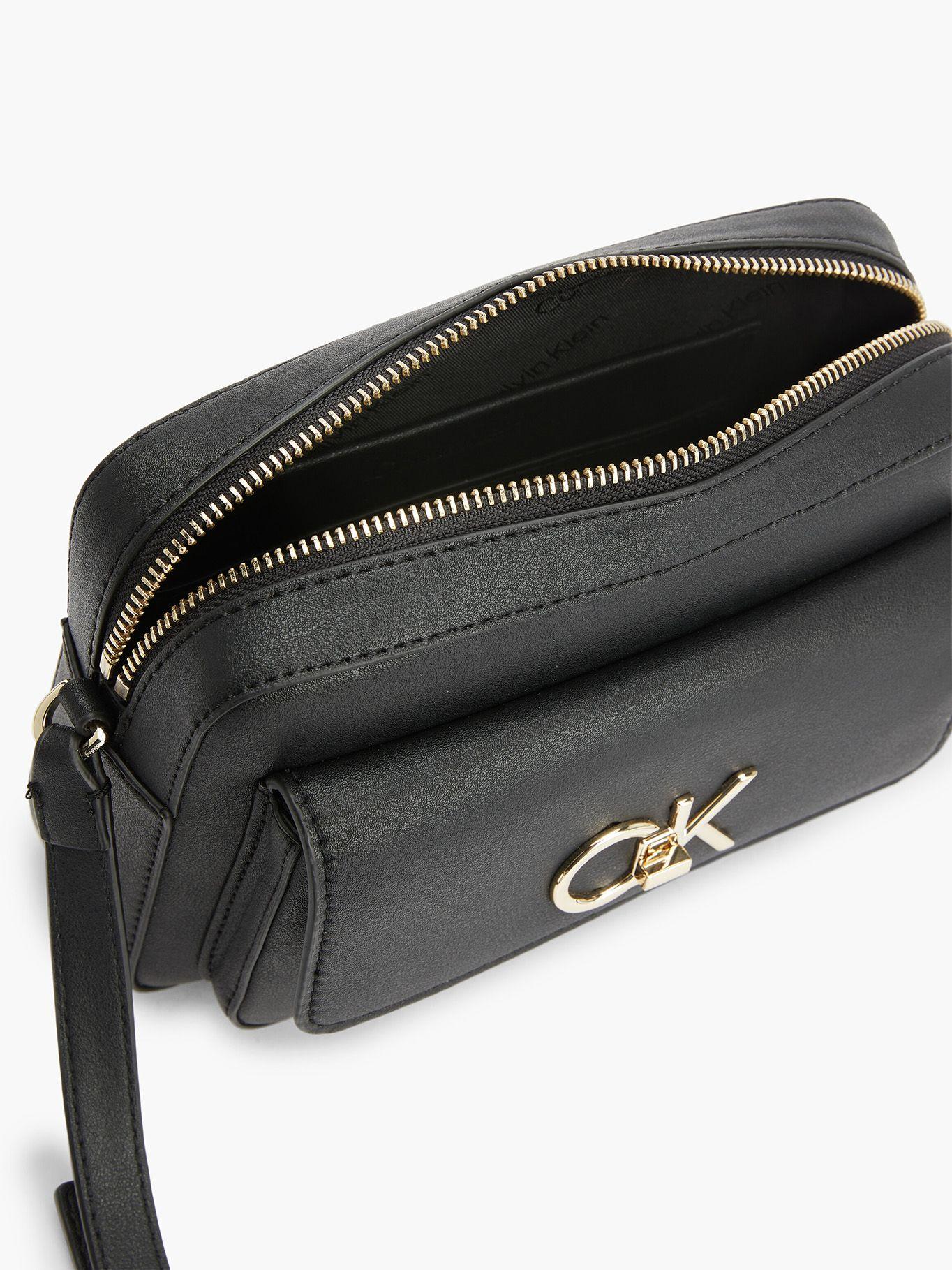 Cartera Re-Lock Camera Bag With Flap Negro Calvin Klein-2