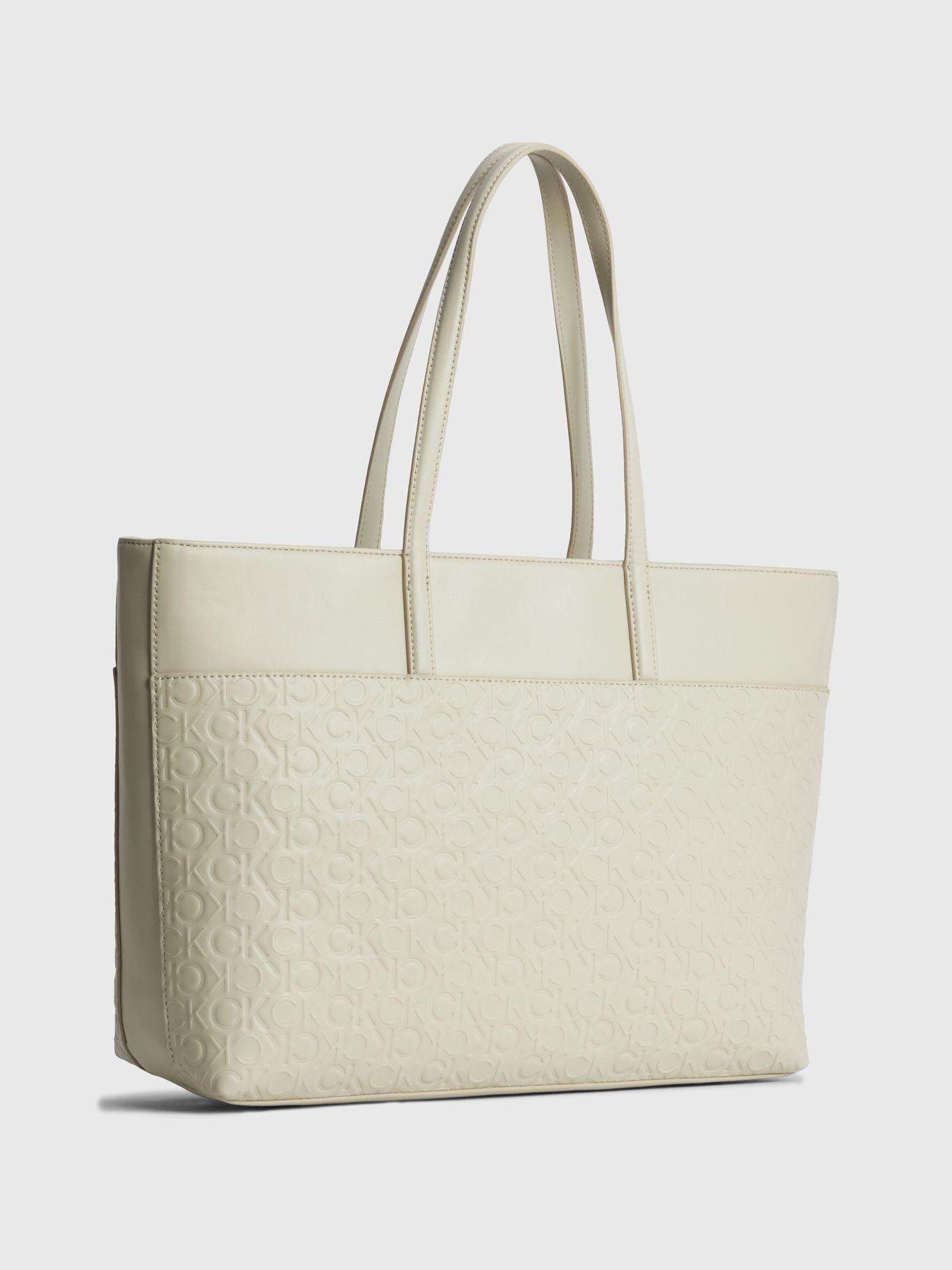 Cartera Must Shopper Lg Beige Calvin Klein-1