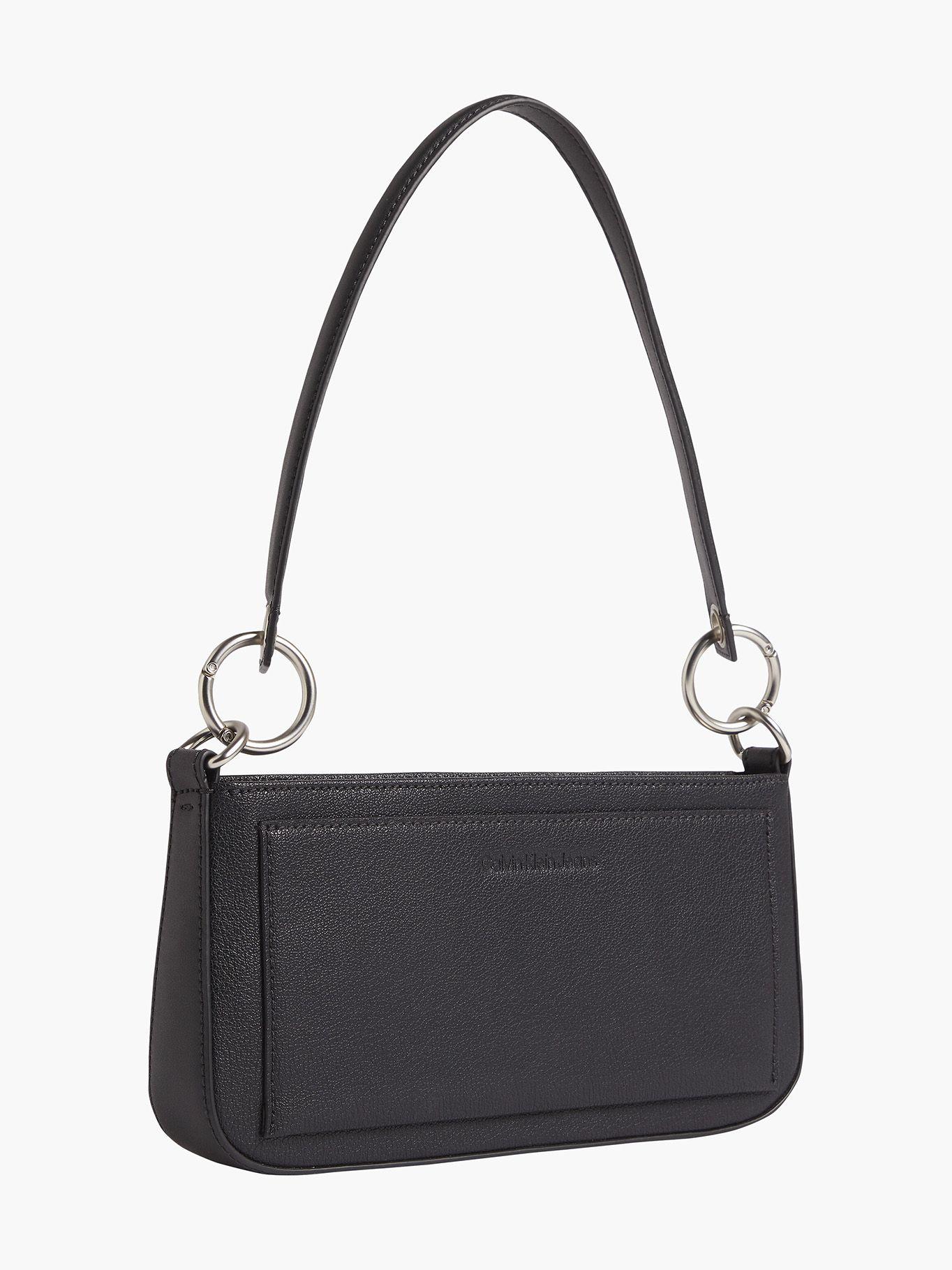 Cartera Minimal Monogram Shoulder Negro Calvin Klein-1
