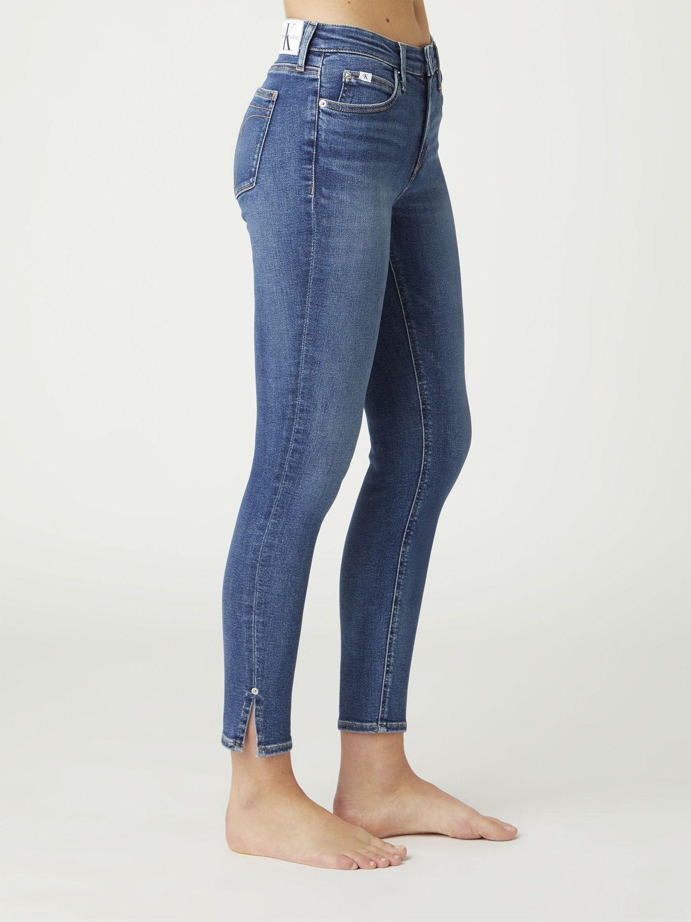 Jeans Mid Rise Skinny Ankle 040 Azul Calvin Klein-2
