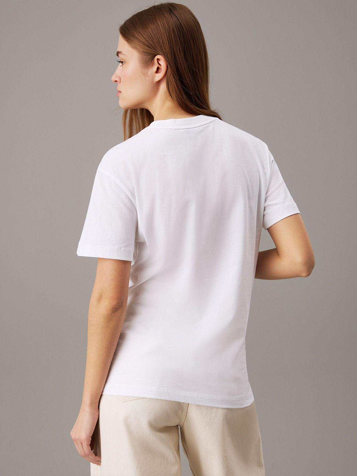 Polera Nano Logo Regular Blanco Calvin Klein-2
