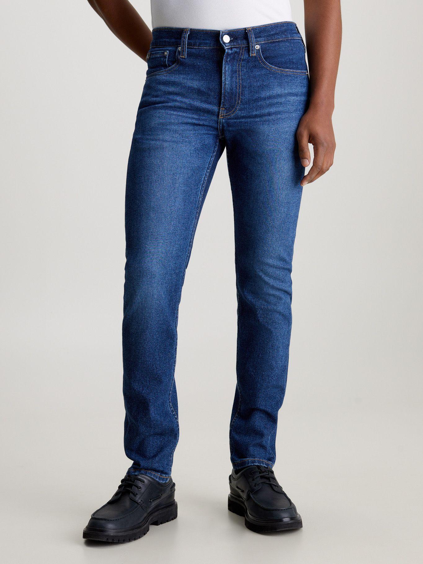 Jeans Slim Mujer Azul 1BJ Calvin Klein-0
