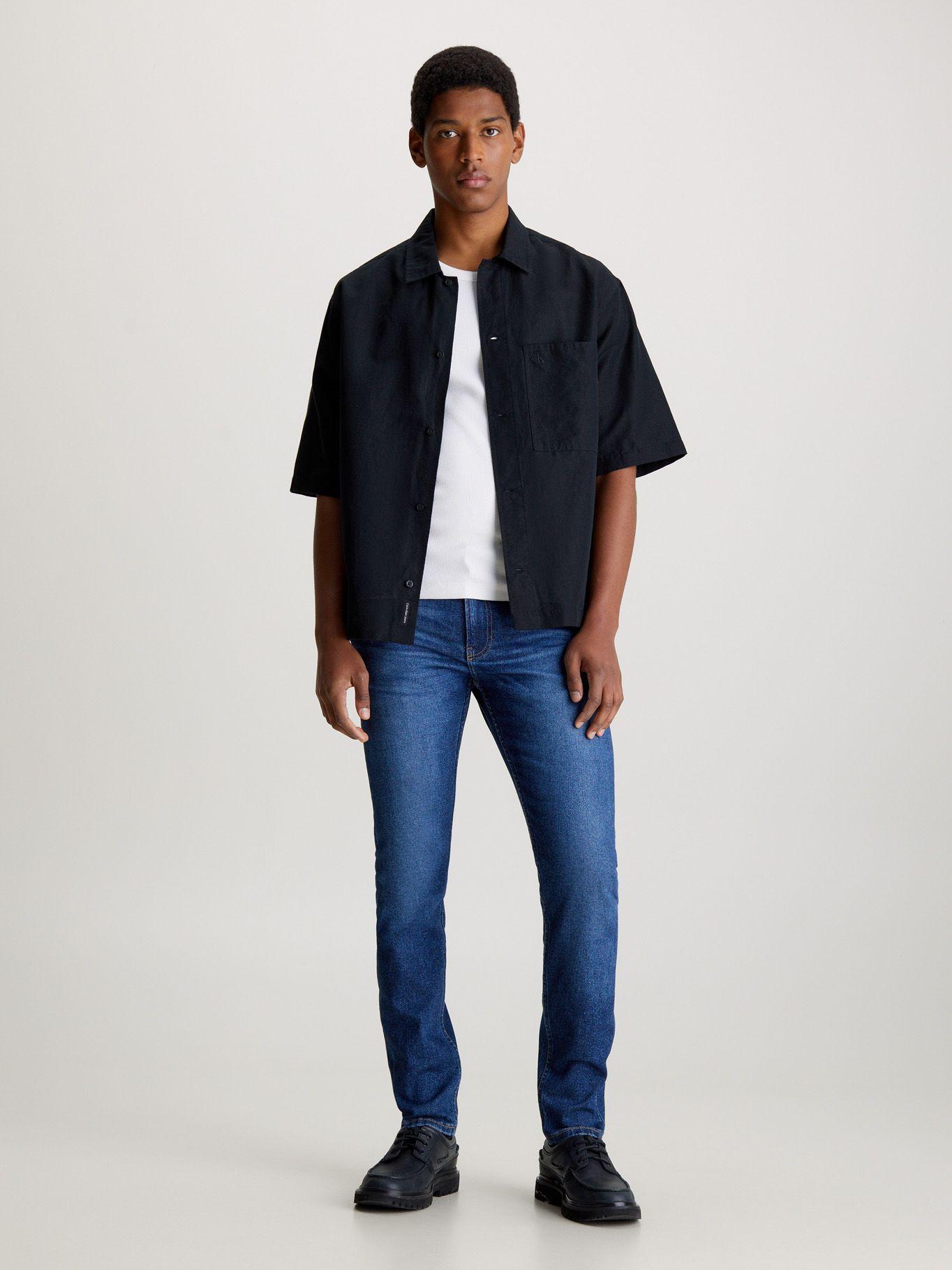 Jeans Slim Mujer Azul 1BJ Calvin Klein-1