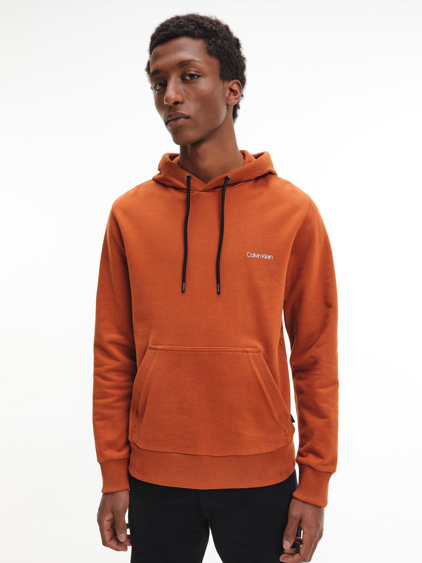 Polerón Small Chest Logo Hoodie Café Calvin Klein-3