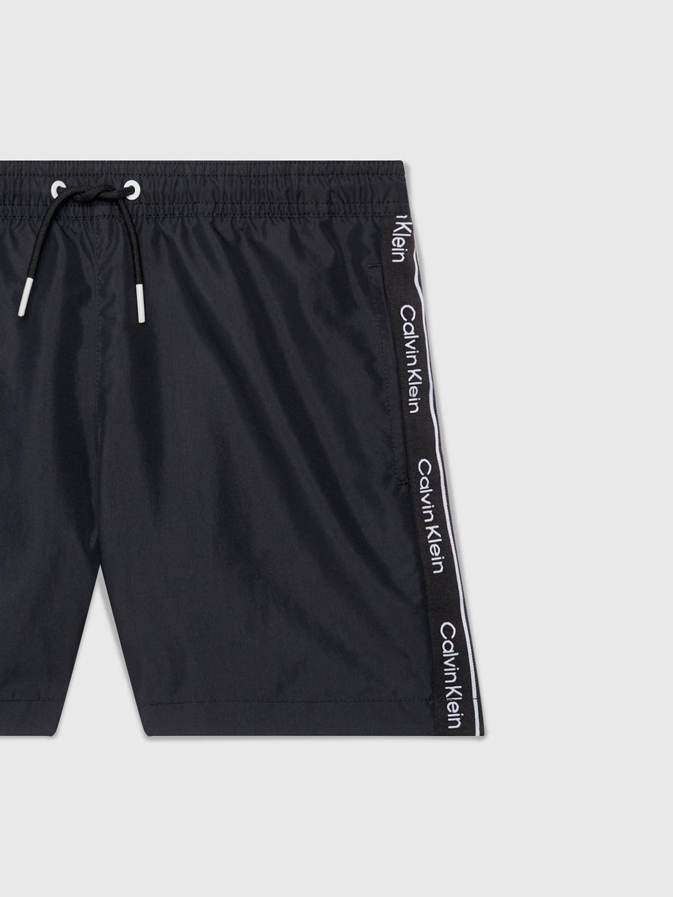 Traje de Baño Niño Logo Tape Negro Calvin Klein-2