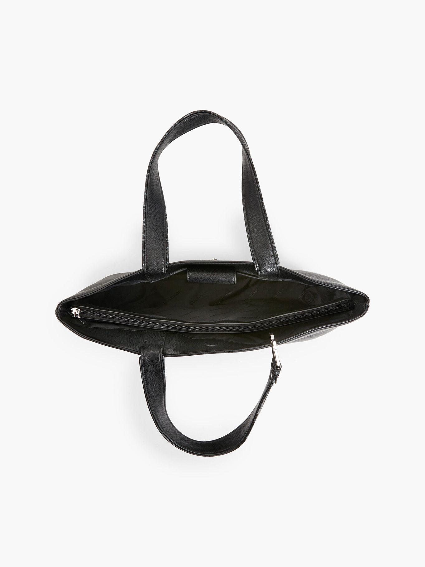 Cartera Tote Ck Accent Negro Calvin Klein-3