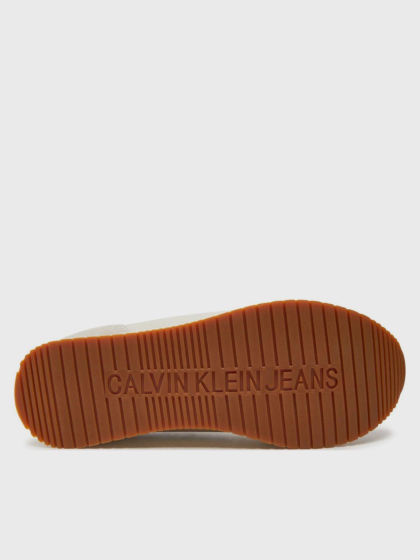 Zapatillas Runner Sock Laceup Ny Beige Calvin Klein-3