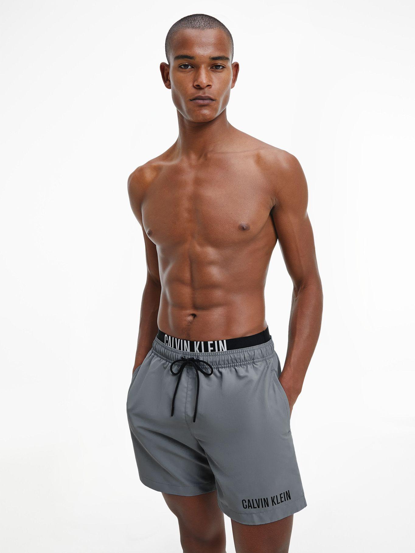 Traje de Baño Intense Power Gris Calvin Klein Hombre-0