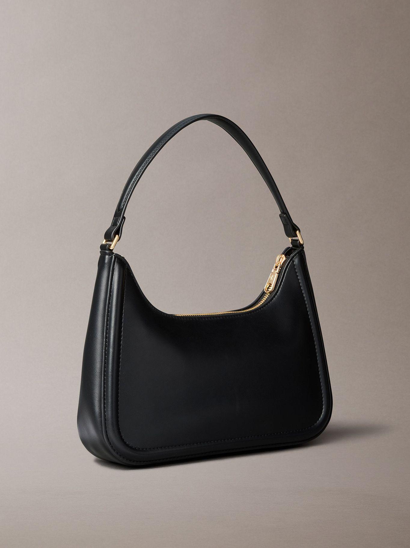 Cartera De Hombro Monogram Grabado Negro Calvin Klein-2