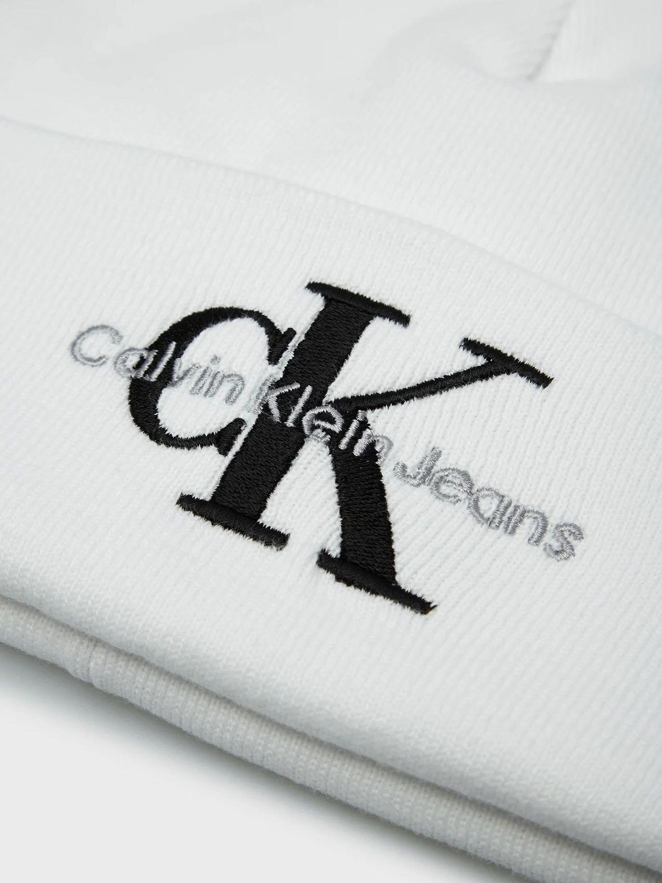 Gorro Monologo Beanie Blanco-2